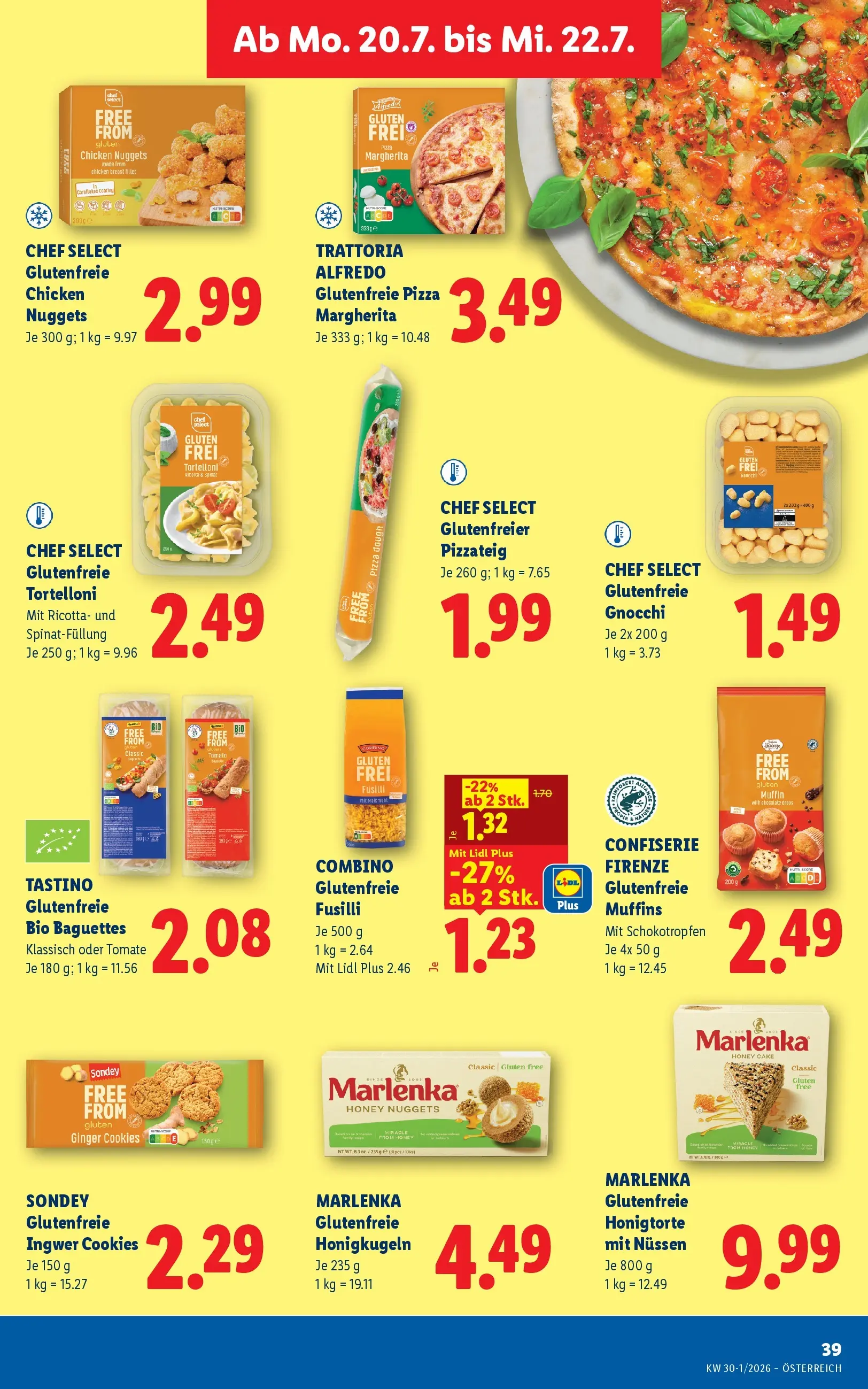 Lidl - Lidl ab 15.07.2026 - Angebote ab donnerstag | Seite: 46 | Produkte: Pizza