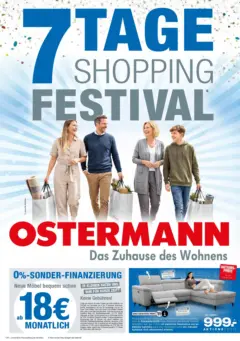Ostermann - Möbel Ostermann: Neue Möbel wirken Wunder. ab 18.07.2026 gültig