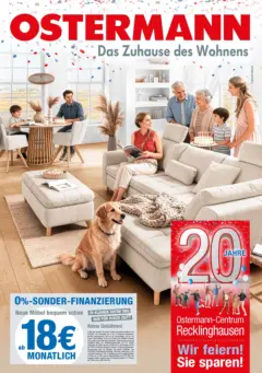 Ostermann - Möbel Ostermann: Neue Möbel wirken Wunder. ab 18.07.2026 gültig
