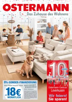 Ostermann - Möbel Ostermann: Neue Möbel wirken Wunder. ab 18.07.2026 gültig