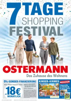 Ostermann - Möbel Ostermann: Neue Möbel wirken Wunder. ab 18.07.2026 gültig