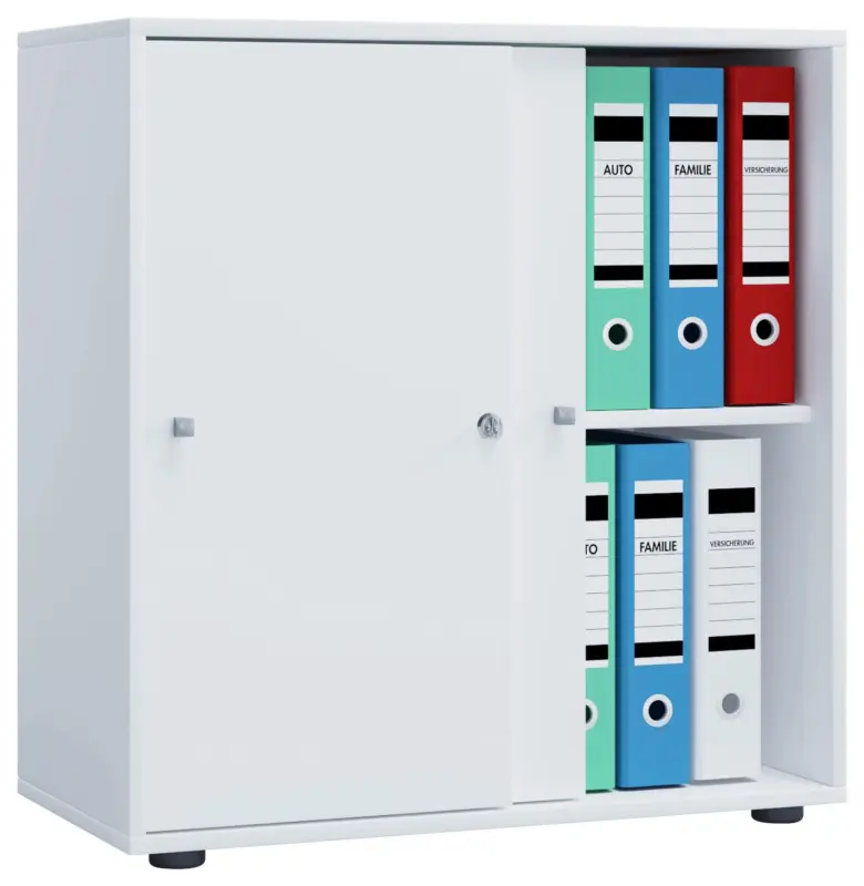 Aktenschrank Lona L Wei&szlig;