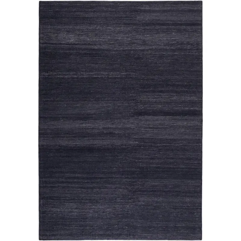 Handwebteppich Anthrazit Baumwoll Kelim 130x190 cm