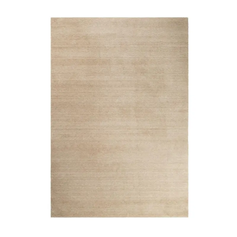 Hochflor Teppich Hellbraun Loft 70x140 cm