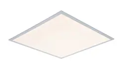 LED-Deckenleuchte Cornelius Silberfarben/Wei&szlig; max. 36 Watt Deckenlampe
