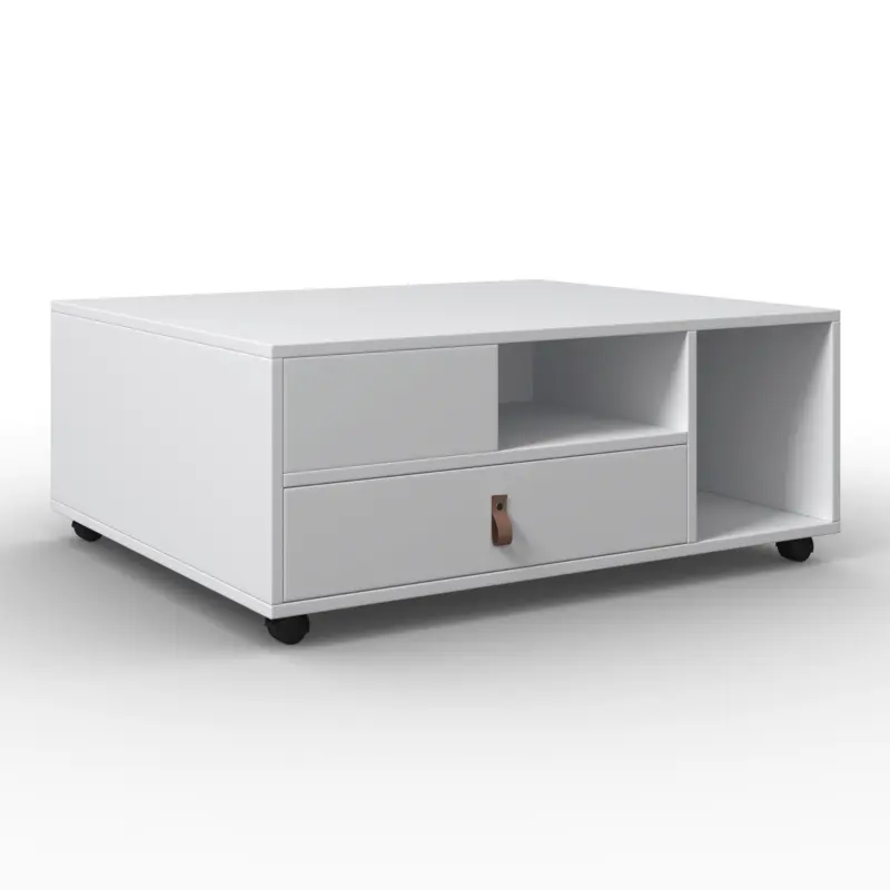 Couchtisch Mick Wei&szlig; MDF