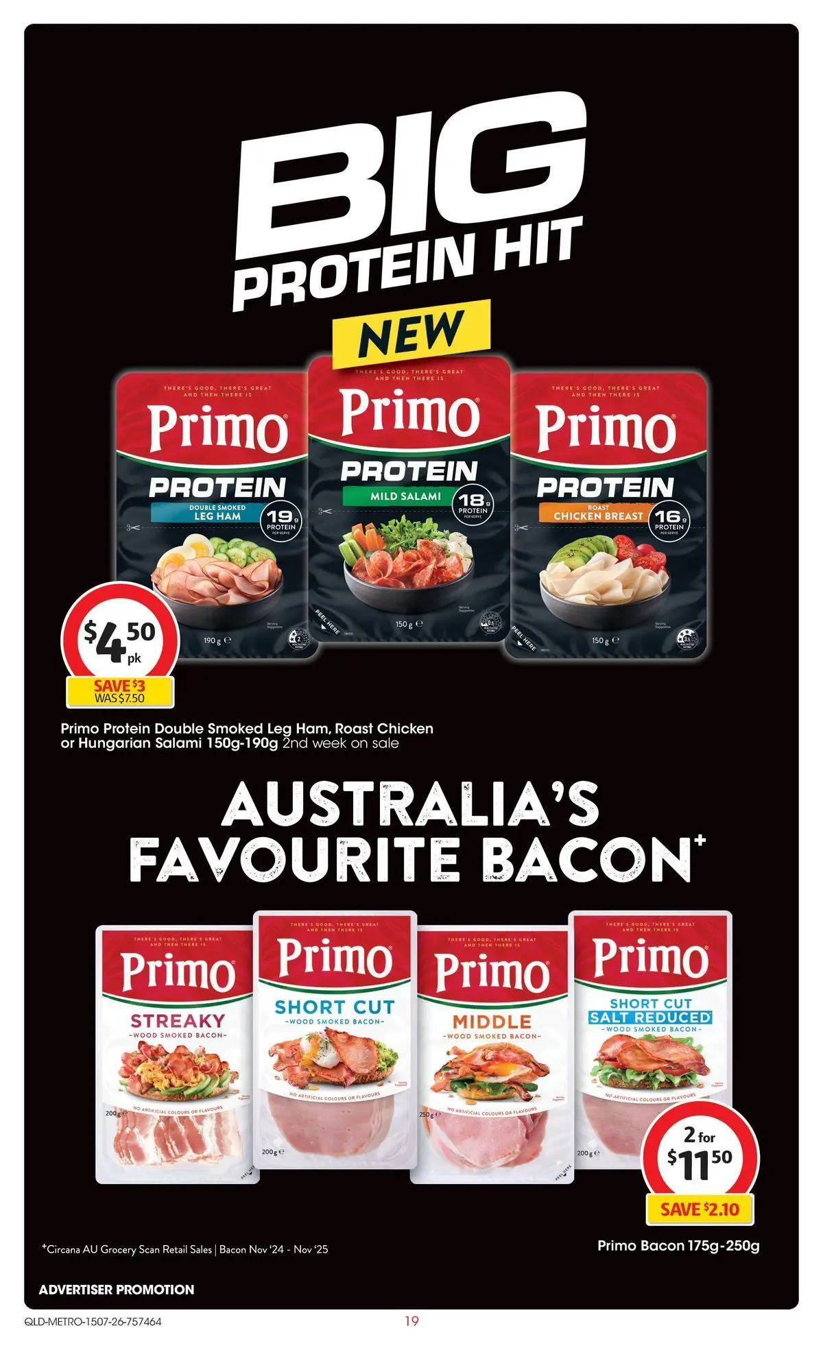 ﻿Coles catalogue valid from 15/07/2026 > Online Australia | Page: 19 | Products: Bacon, Ham, Chicken, Salt