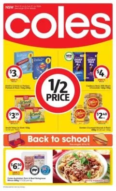 Preview of Coles catalogue NSW - valid from 15/07/2026