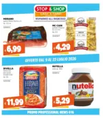 Stop e Shop OFFERTE DAL 9 AL 22 LUGLIO 2026 - al 22.07.2026