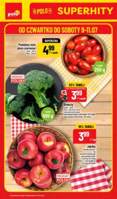 Pogląd oferty "POLOmarket gazetka - Super Hity" - ważna od 09.07.2026