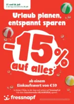 Fressnapf Fressnapf: Urlaub planen, entspannt sparen - bis 19.07.2026