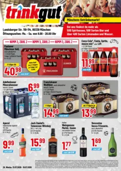 Trinkgut Prospekt München ab 13.07.2026 gültig