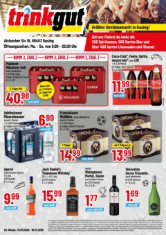 Trinkgut Prospekt Dasing ab 13.07.2026 gültig