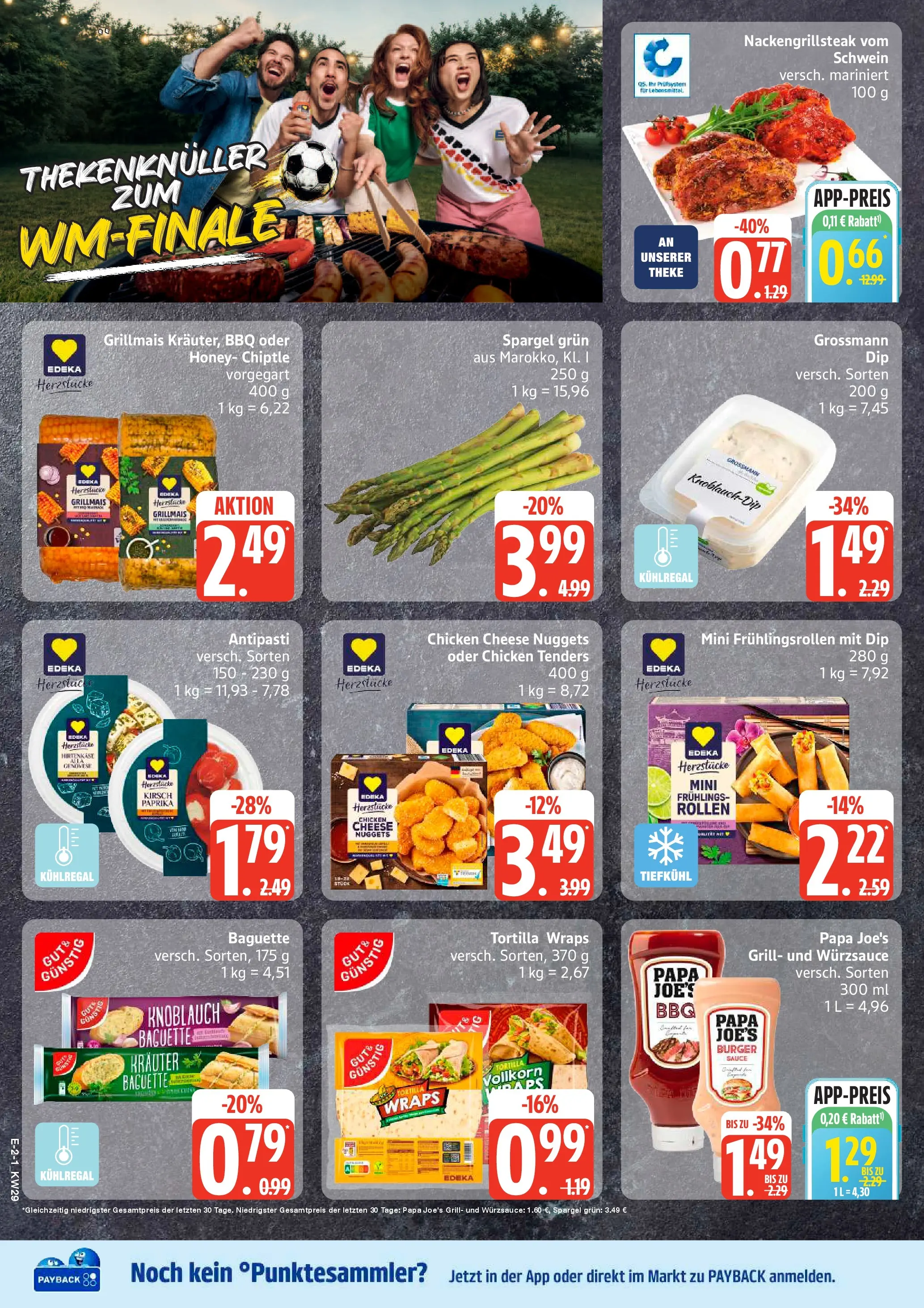 Edeka prospekt Husum (ab 13.07.2026) » Angebote Online | Seite: 2 | Produkte: Grill, Theke, Baguette, Spargel