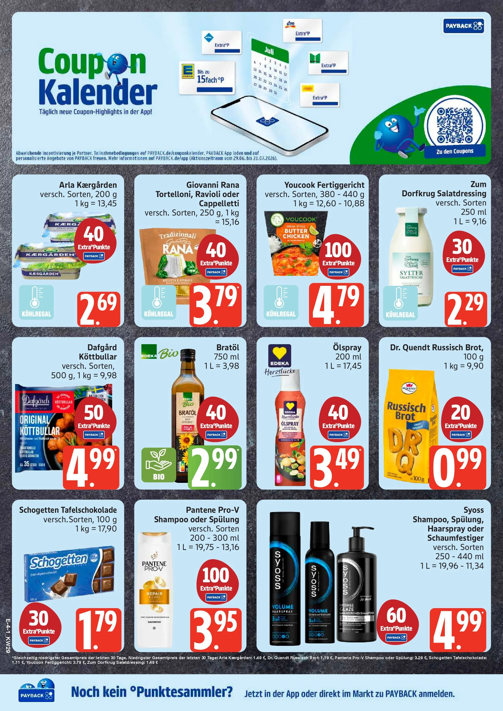 Edeka prospekt Husum (ab 13.07.2026) » Angebote Online | Seite: 5 | Produkte: Youcook, Shampoo, Spülung, Schogetten