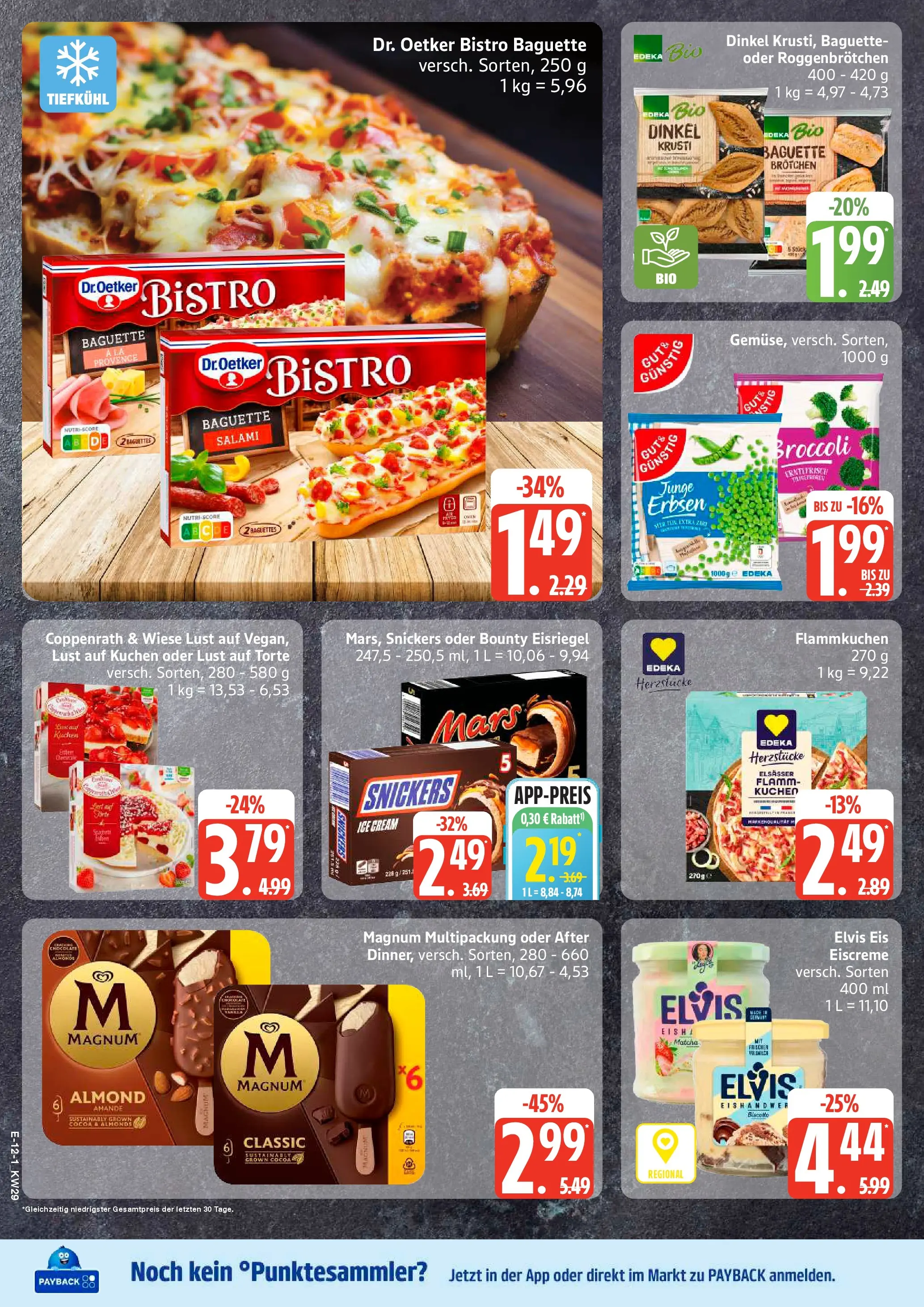 Edeka prospekt Husum (ab 13.07.2026) » Angebote Online | Seite: 14 | Produkte: Eiscreme, Salami, Eis, Erbsen