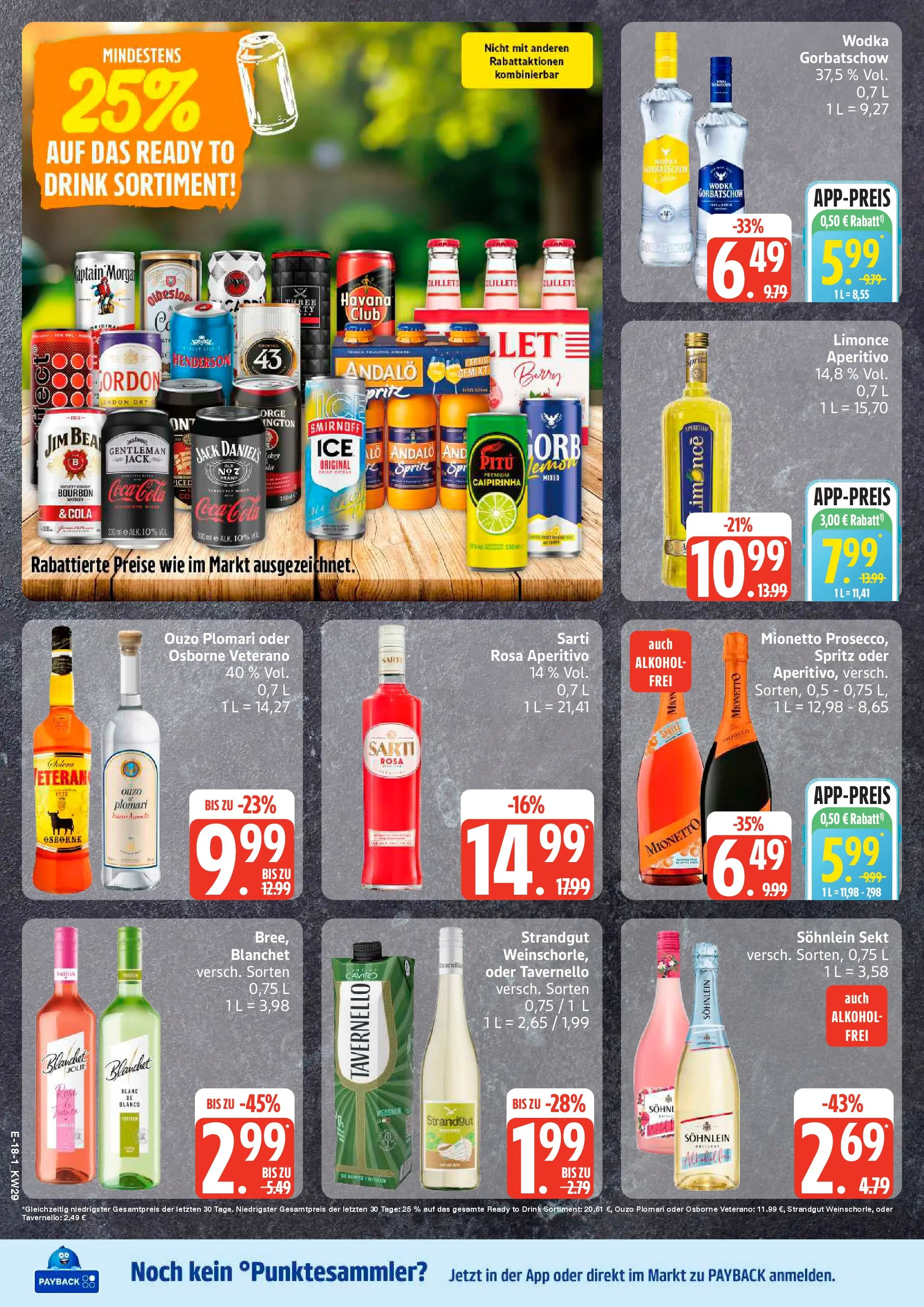 Edeka prospekt Husum (ab 13.07.2026) » Angebote Online | Seite: 22 | Produkte: Coca cola, Sprite, Cola, Smirnoff