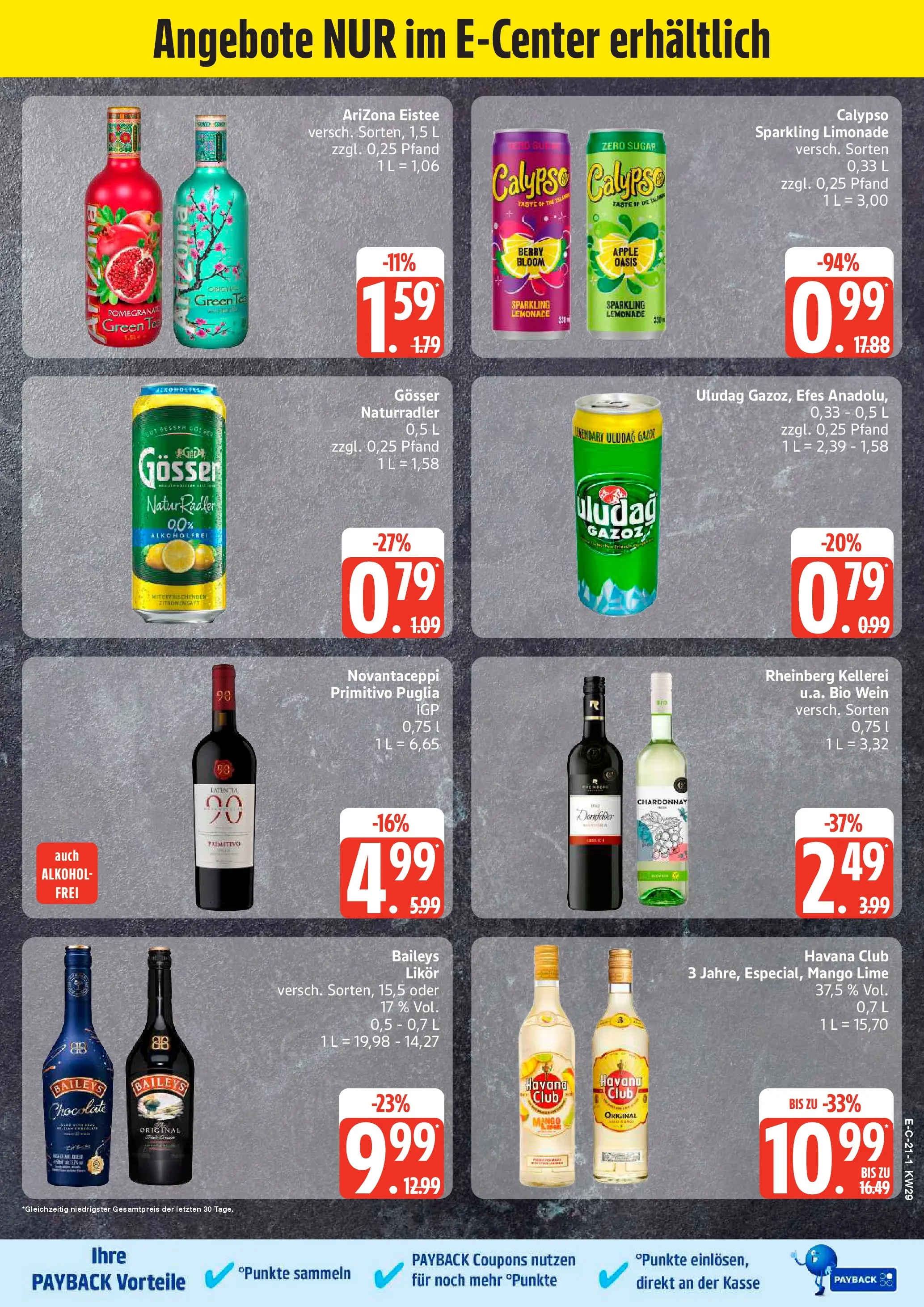 Edeka prospekt Hemmoor (ab 13.07.2026) » Angebote Online | Seite: 28 | Produkte: Havana club, Limonade, Radler, Wein