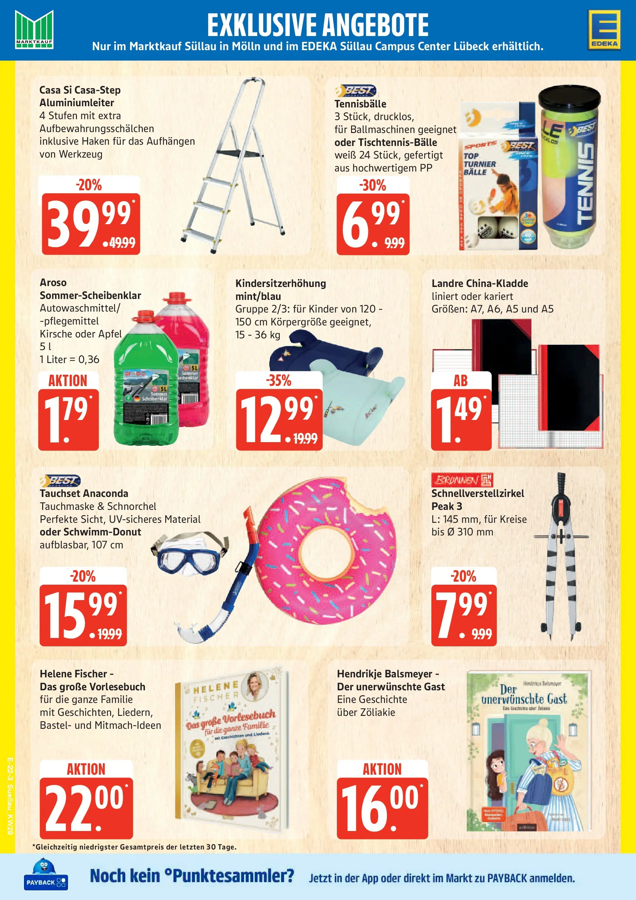 Edeka prospekt Ratzeburg (ab 13.07.2026) » Angebote Online | Seite: 29 | Produkte: Äpfel, Tischtennisbälle, Tennisbälle