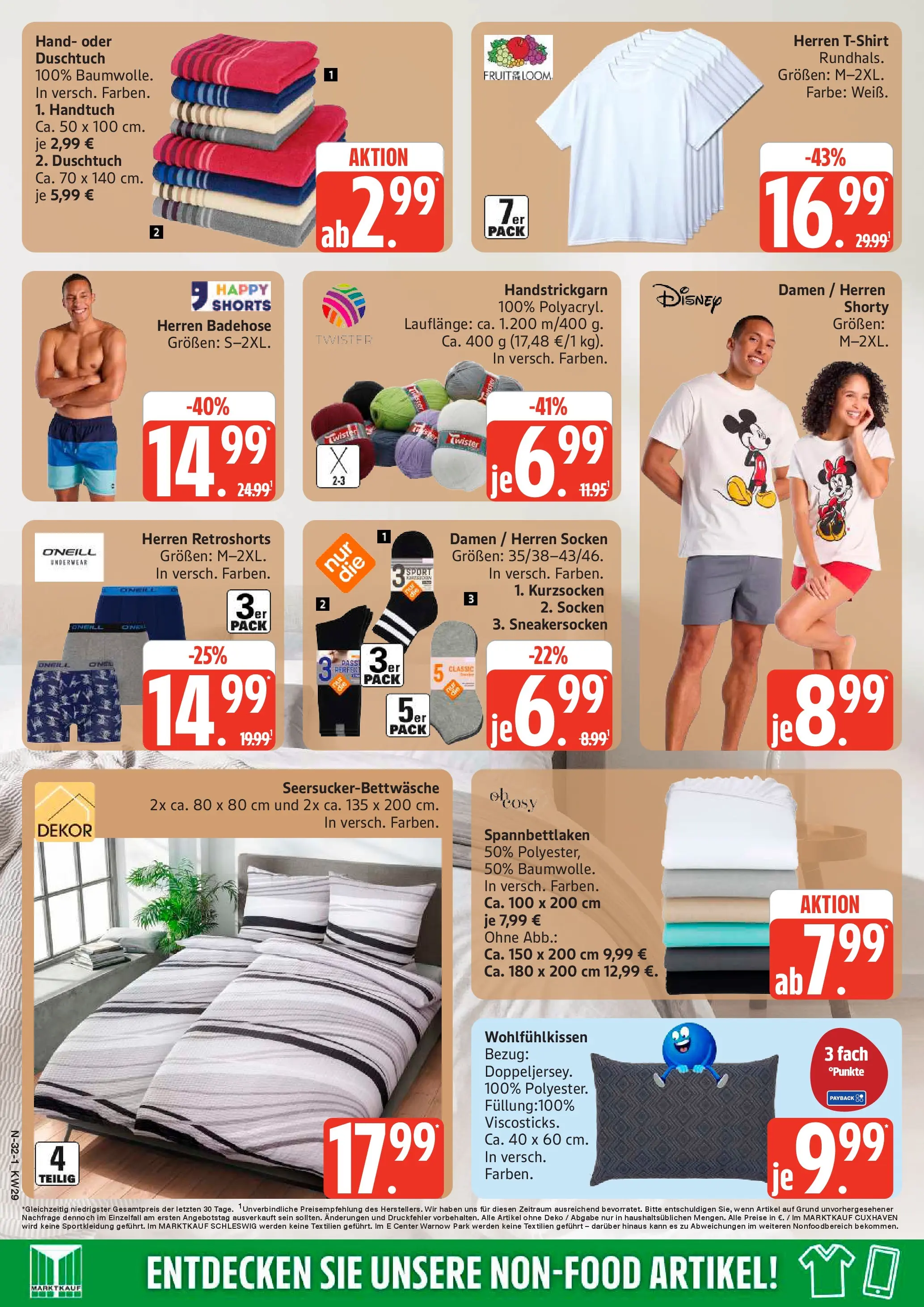 Edeka prospekt Schleswig (ab 13.07.2026) » Angebote Online | Seite: 32 | Produkte: Socken