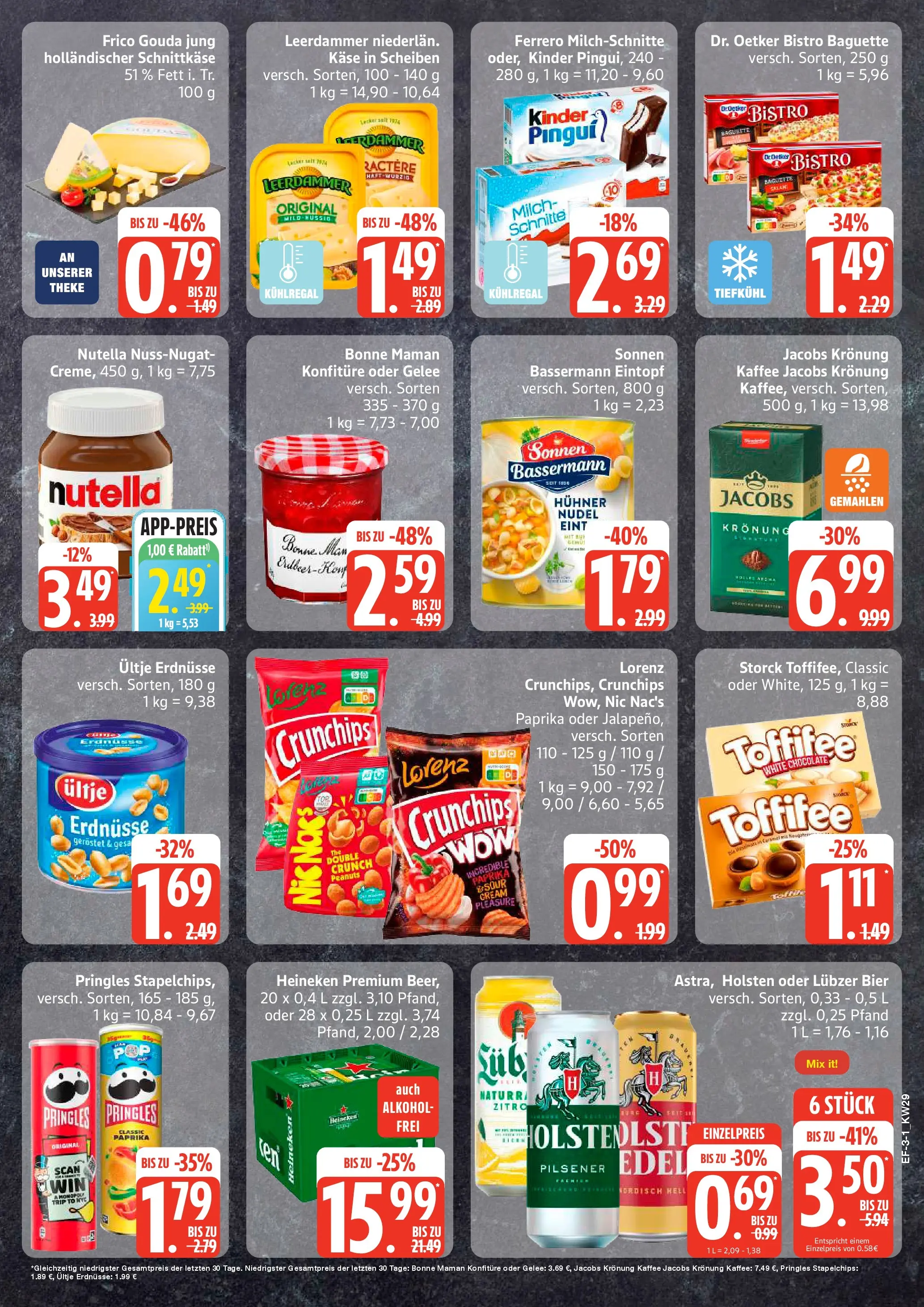 Edeka prospekt Hamburg (ab 13.07.2026) » Angebote Online | Seite: 3 | Produkte: Kaffee, Holsten, Leerdammer, Toffifee