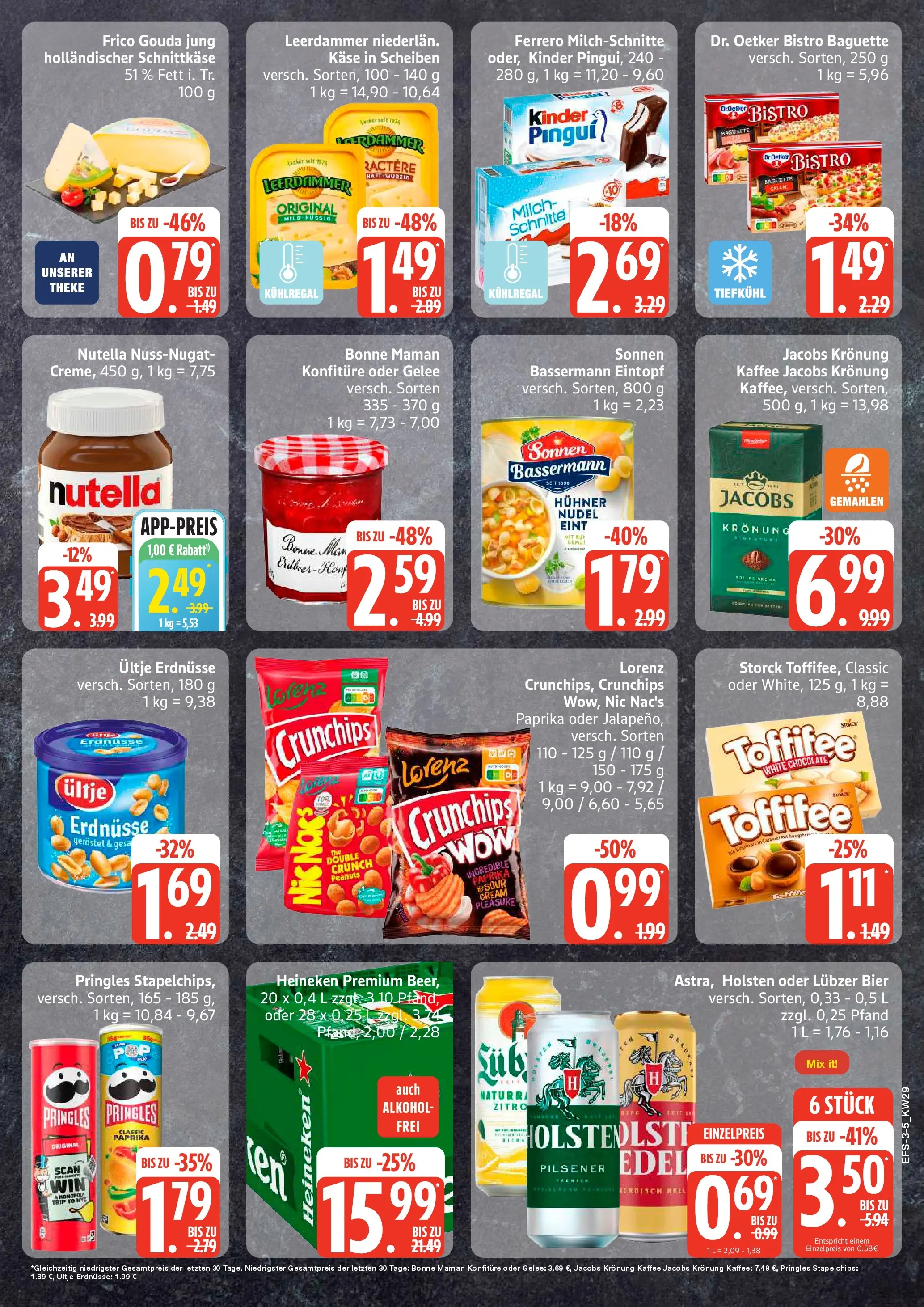 Edeka prospekt Ostseebad Prerow (ab 13.07.2026) » Angebote Online | Seite: 3 | Produkte: Milch, Bier, Nutella, Bonne maman