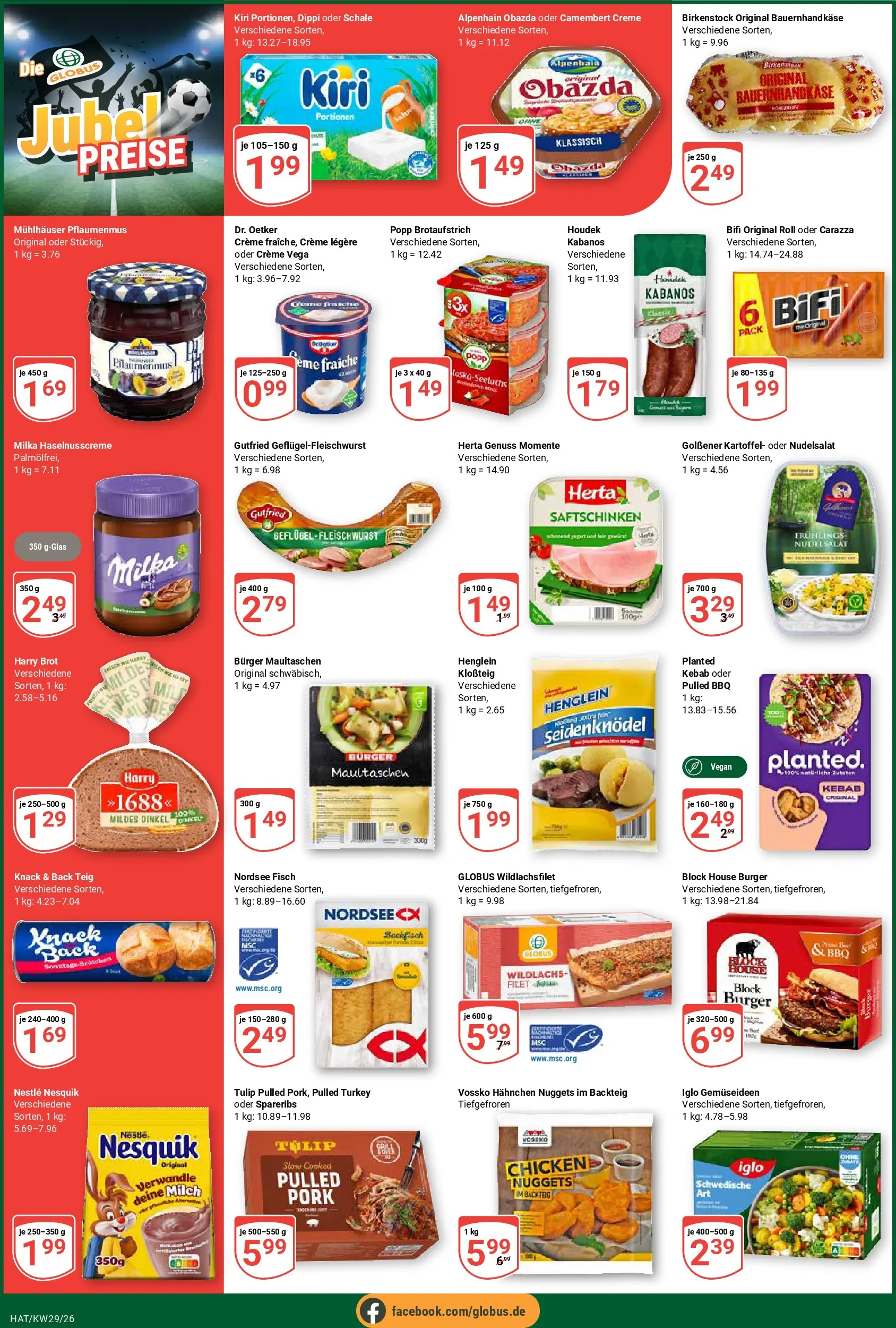 Globus Prospekt Hattersheim (ab 13.07.2026) » Angebote online | Seite: 2 | Produkte: Öl, Burger, Creme, Fisch