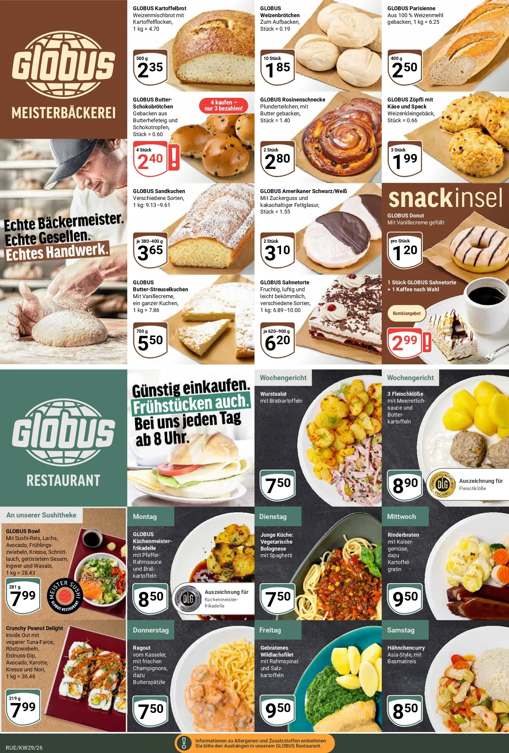 Globus Prospekt Rüsselsheim (ab 13.07.2026) » Angebote online | Seite: 8 | Produkte: Basmatireis, Kaffee, Küche, Pfeffer