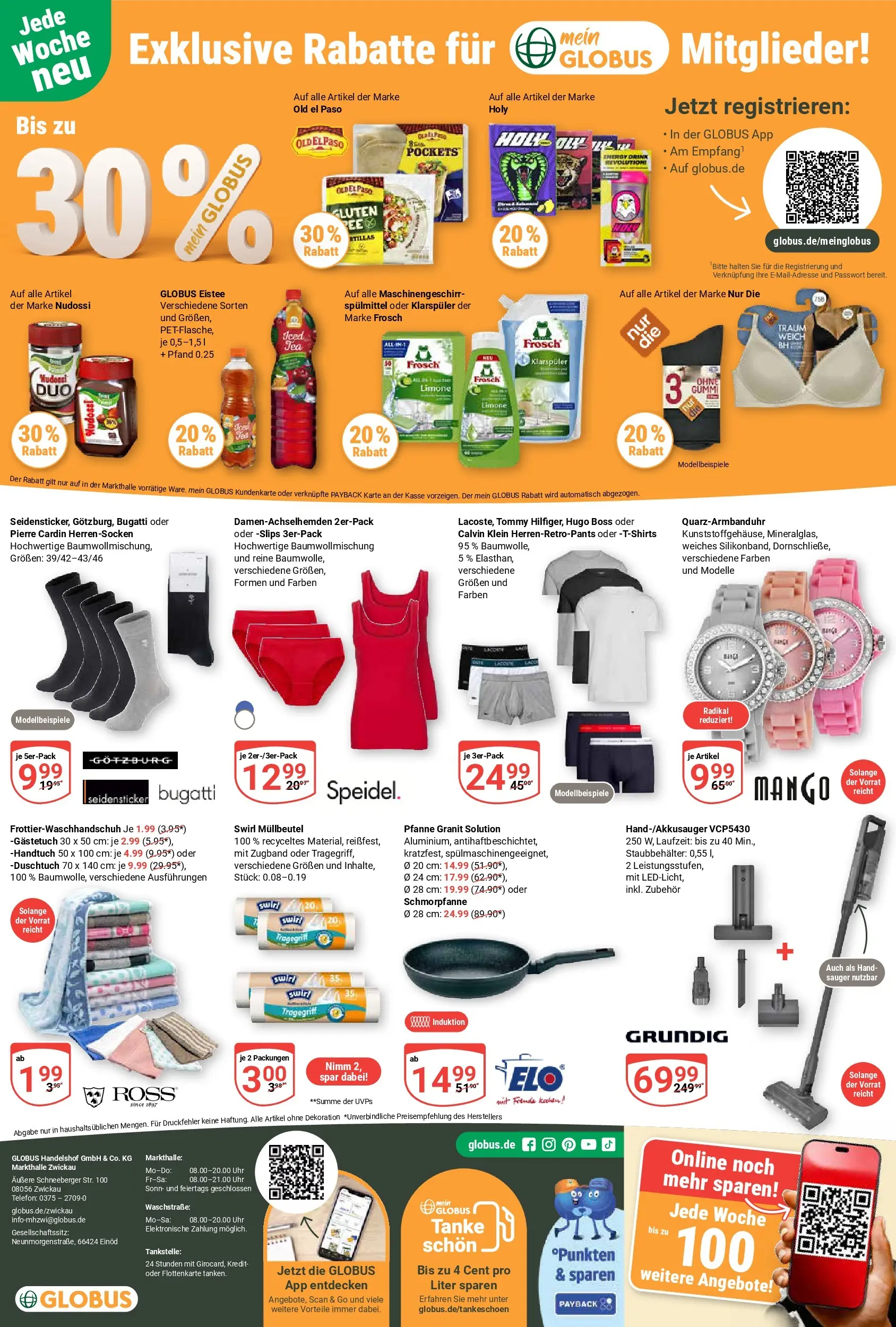 Globus Prospekt Zwickau (ab 13.07.2026) » Angebote online | Seite: 28 | Produkte: Energy, Fisch, Hugo, Telefon
