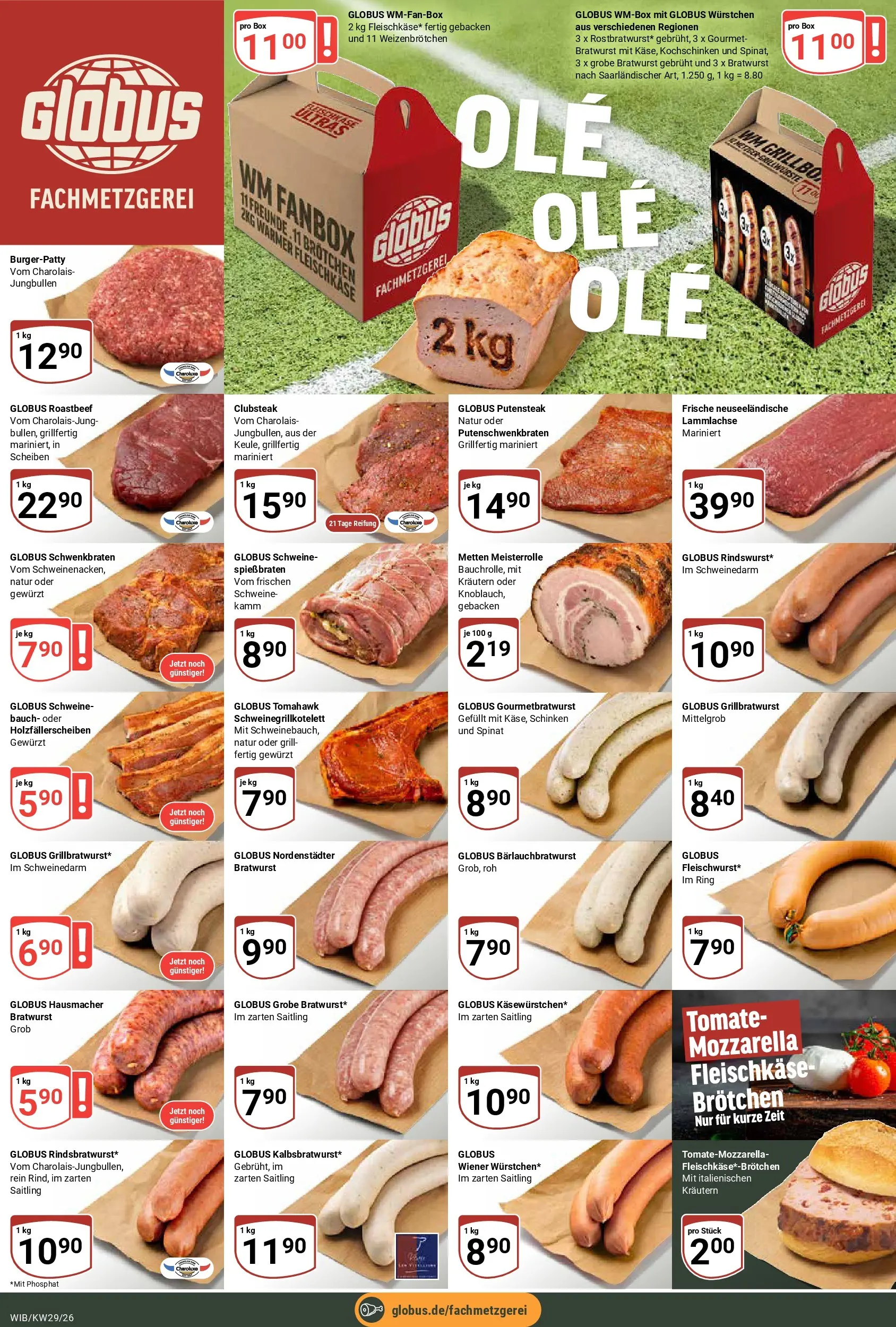 Globus Prospekt Wiesbaden-Nordenstadt (ab 13.07.2026) » Angebote online | Seite: 9 | Produkte: Grill, Bratwurst, Roastbeef, Schinken