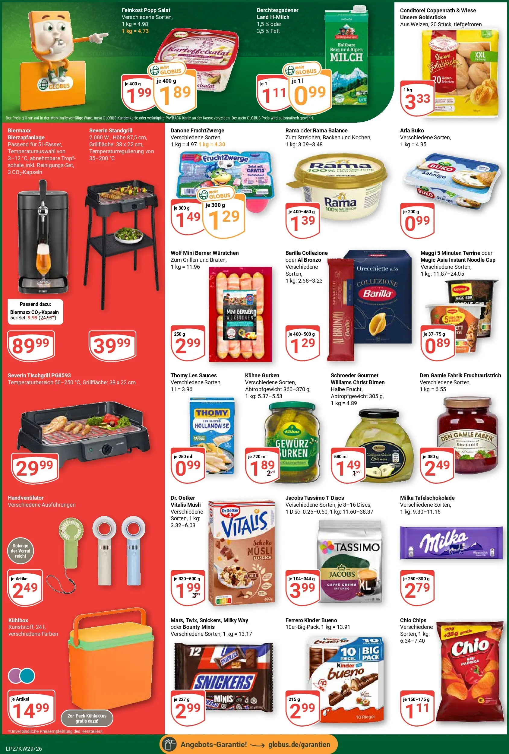 Globus Prospekt Leipzig (ab 13.07.2026) » Angebote online | Seite: 2 | Produkte: Musli, Milch, Fruchtzwerge, Arla buko