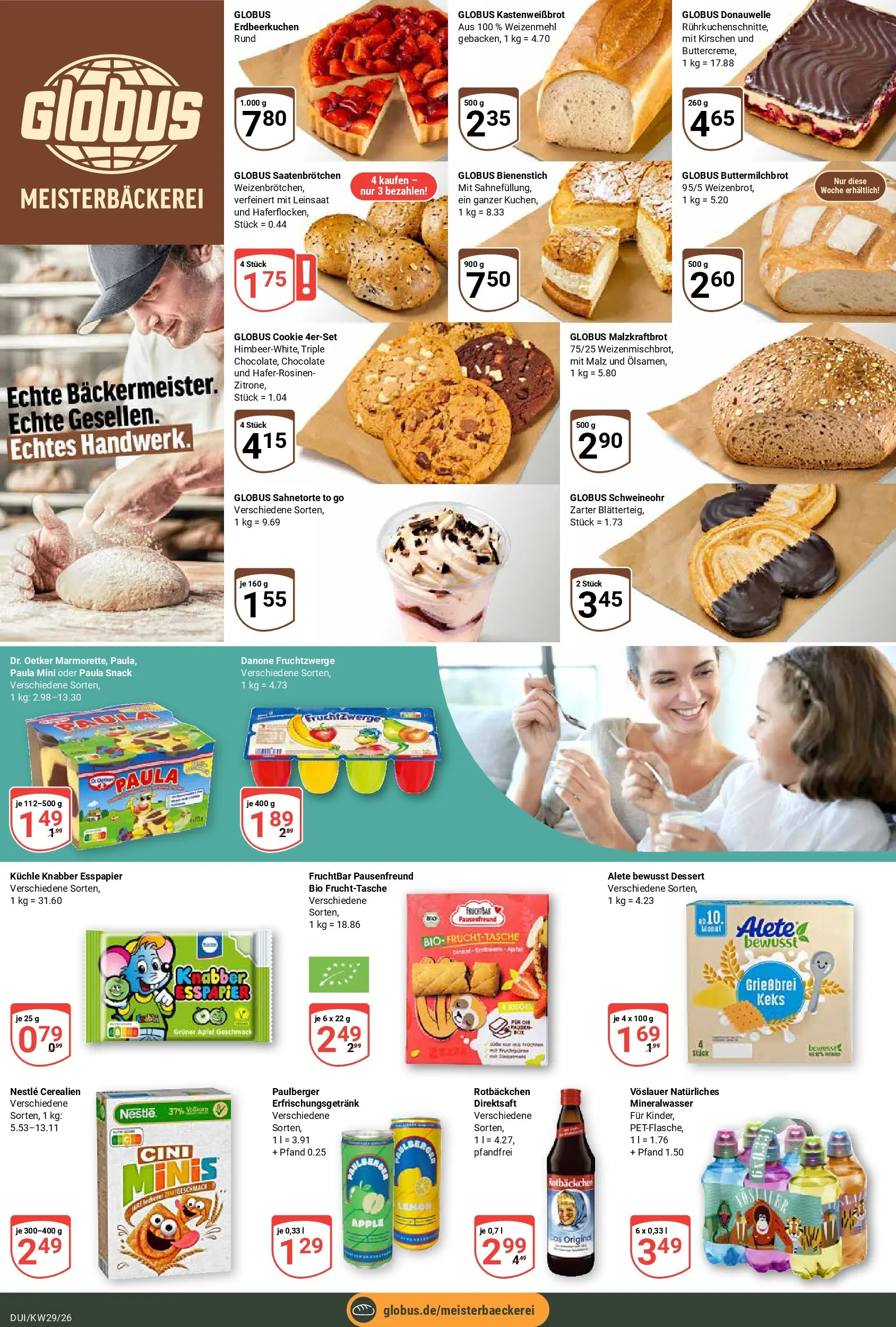 Globus Prospekt Duisburg (ab 13.07.2026) » Angebote online | Seite: 12 | Produkte: Tasche, Äpfel, Apple, Kirschen