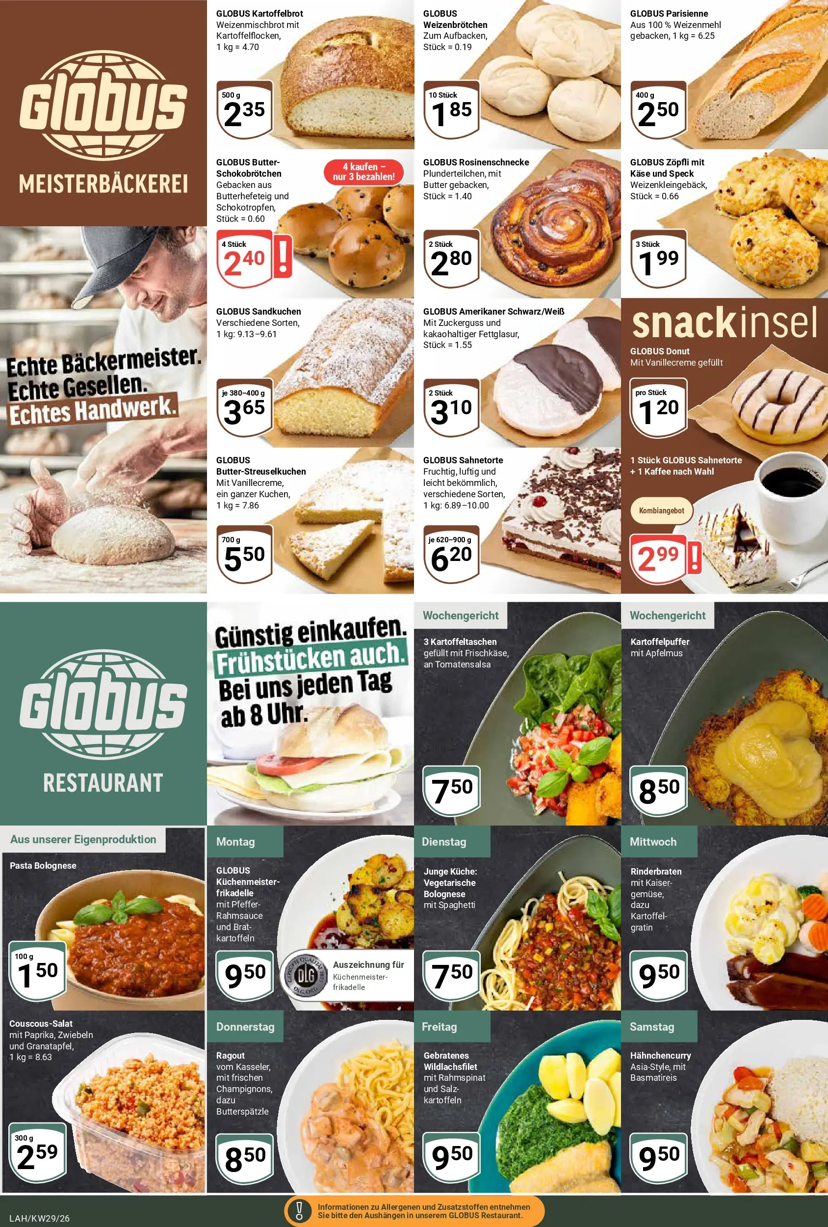 Globus Prospekt Lahnstein (ab 13.07.2026) » Angebote online | Seite: 7 | Produkte: Kaffee, Küche, Kartoffeln, Pfeffer