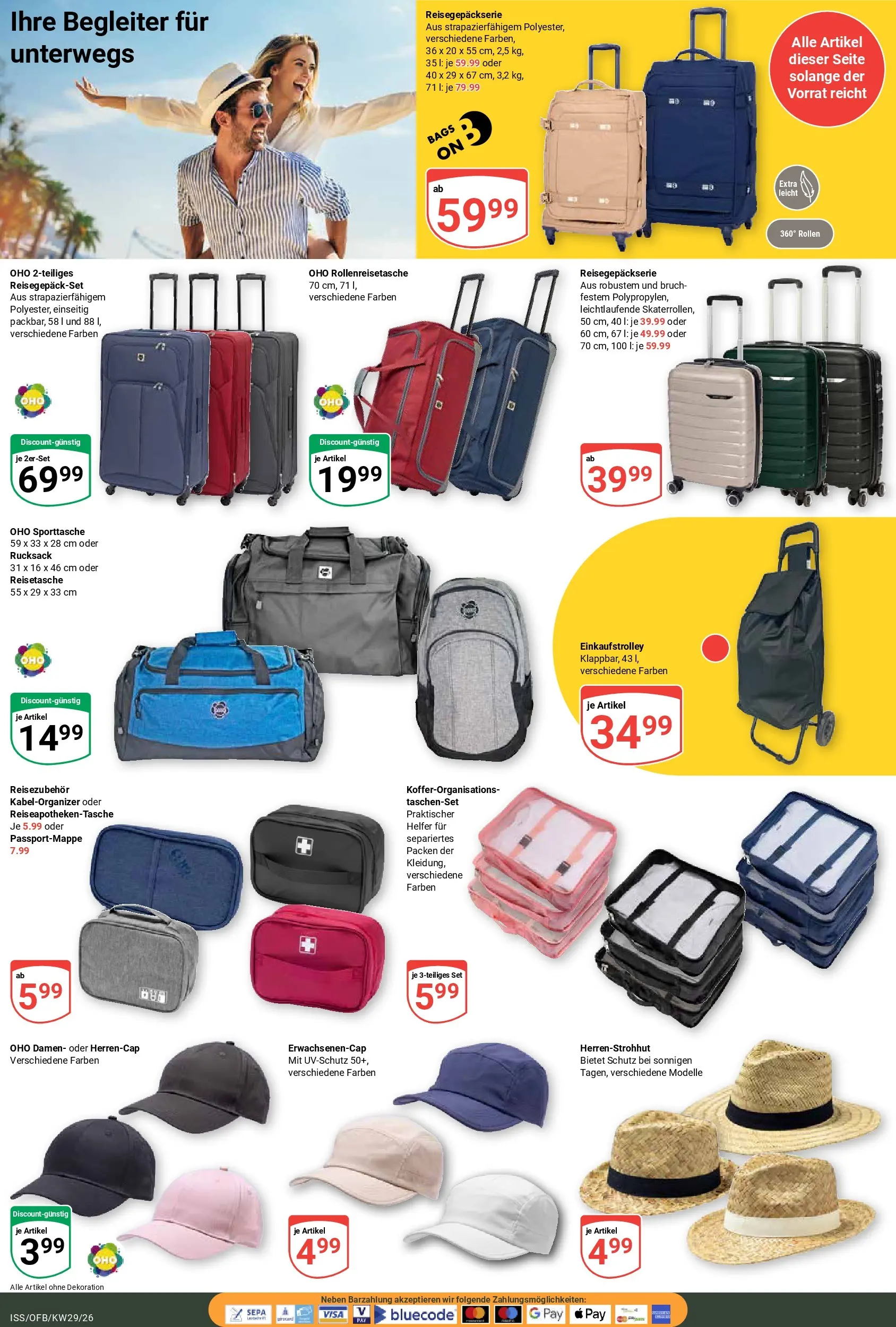 Globus Prospekt Isserstedt (ab 13.07.2026) » Angebote online | Seite: 18 | Produkte: Rucksack, Reisetasche