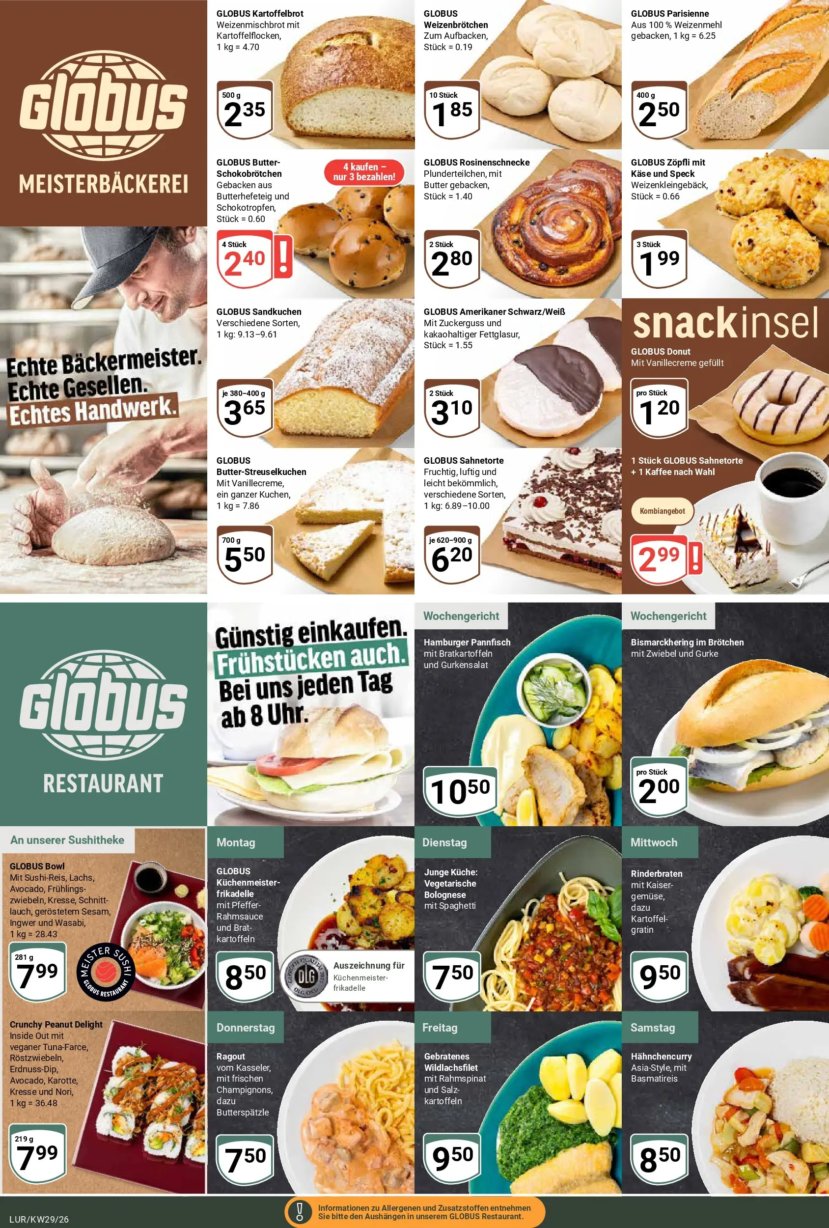 Globus Prospekt Hamburg (ab 13.07.2026) » Angebote online | Seite: 9 | Produkte: Basmatireis, Käse, Kaffee, Küche