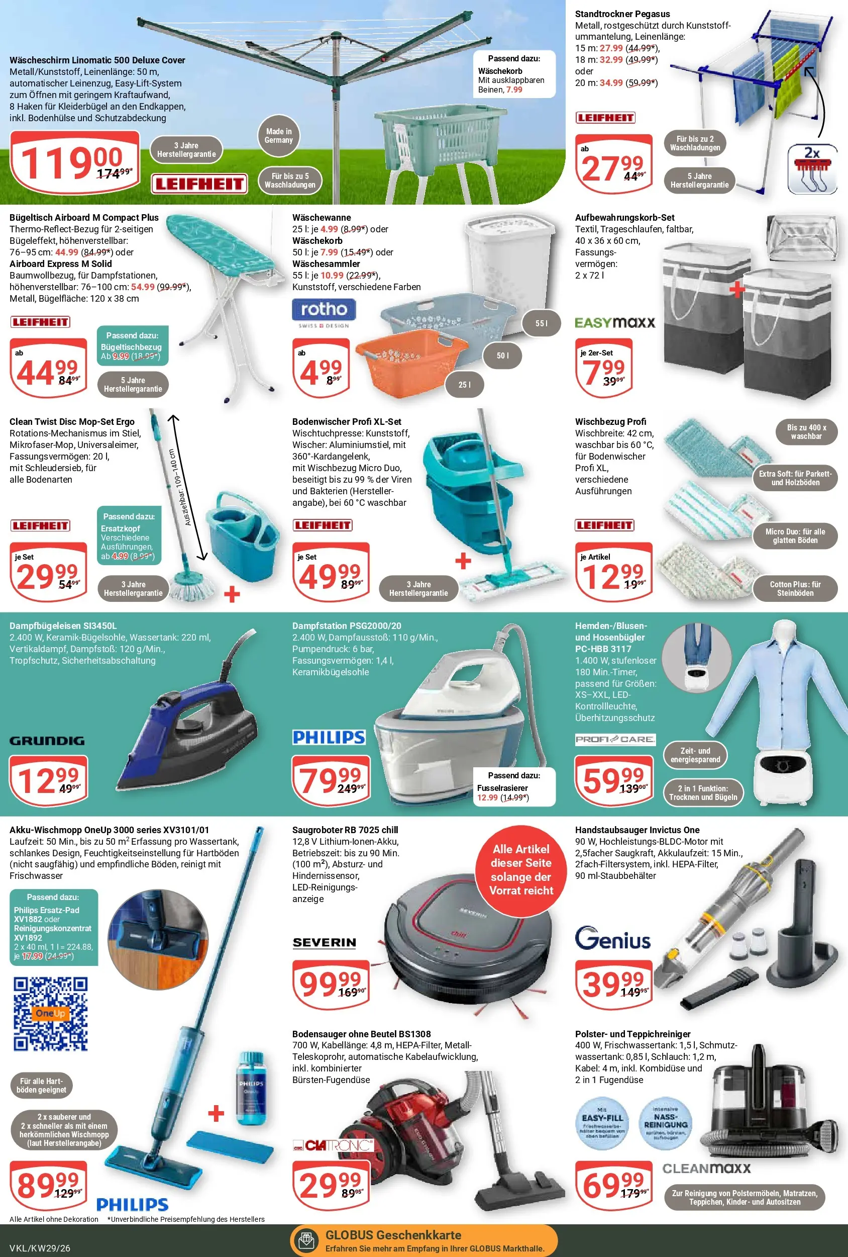 Globus Prospekt Völklingen (ab 13.07.2026) » Angebote online | Seite: 25 | Produkte: Kabel, Philips, Kleiderbügel
