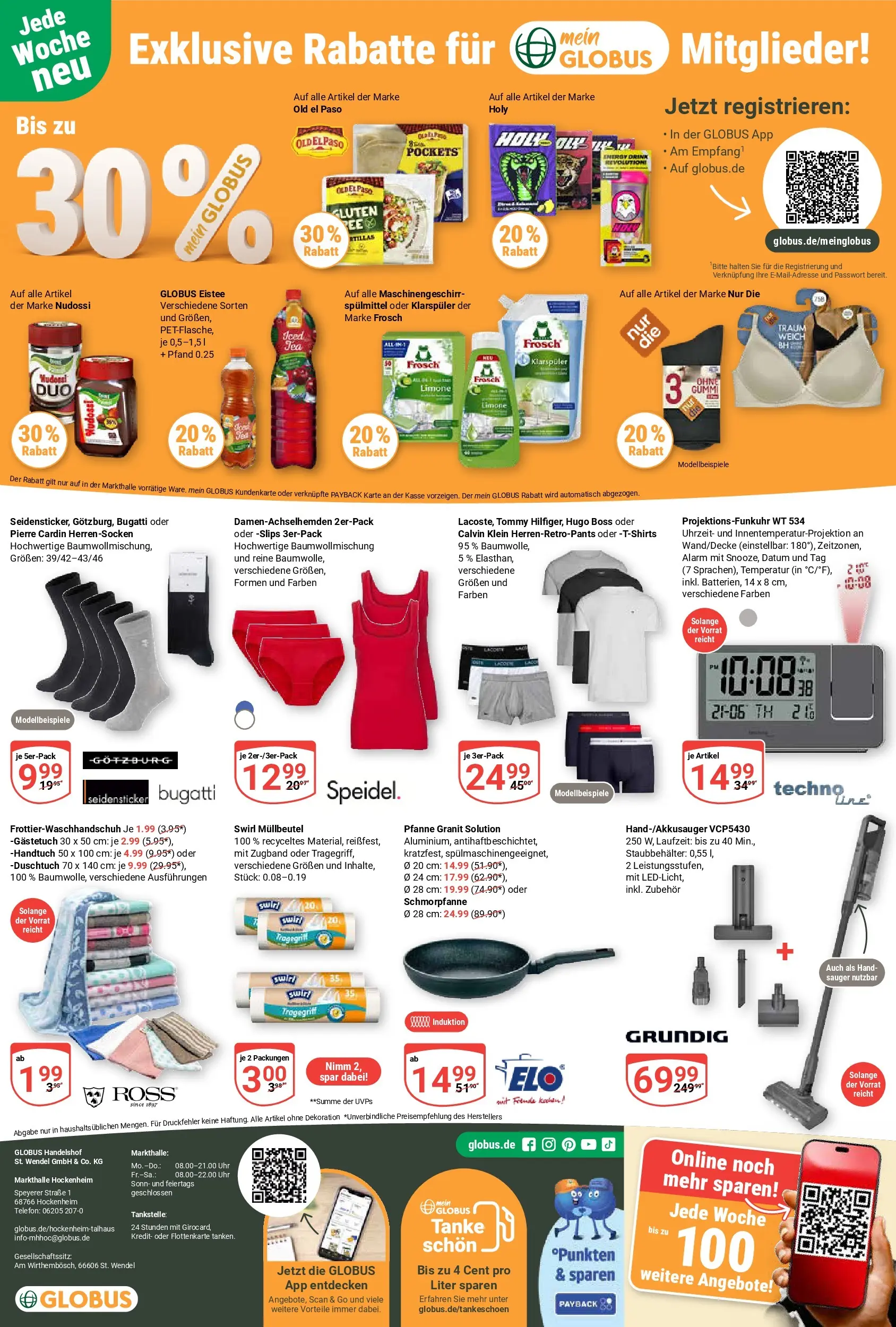 Globus Prospekt Hockenheim (ab 13.07.2026) » Angebote online | Seite: 25 | Produkte: Energy, BH, Telefon, Uhr