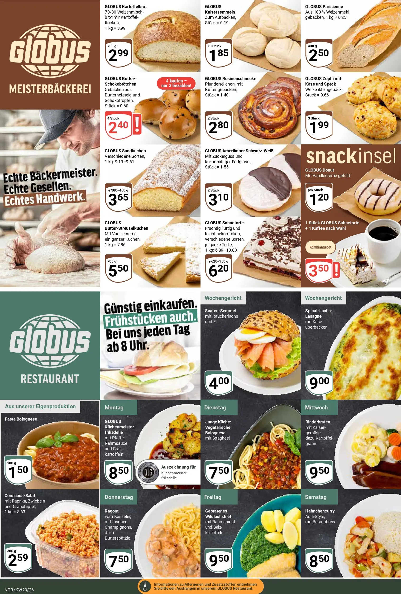 Globus Prospekt Neutraubling (ab 13.07.2026) » Angebote online | Seite: 7 | Produkte: Käse, Weizenmehl, Kartoffeln, Pfeffer