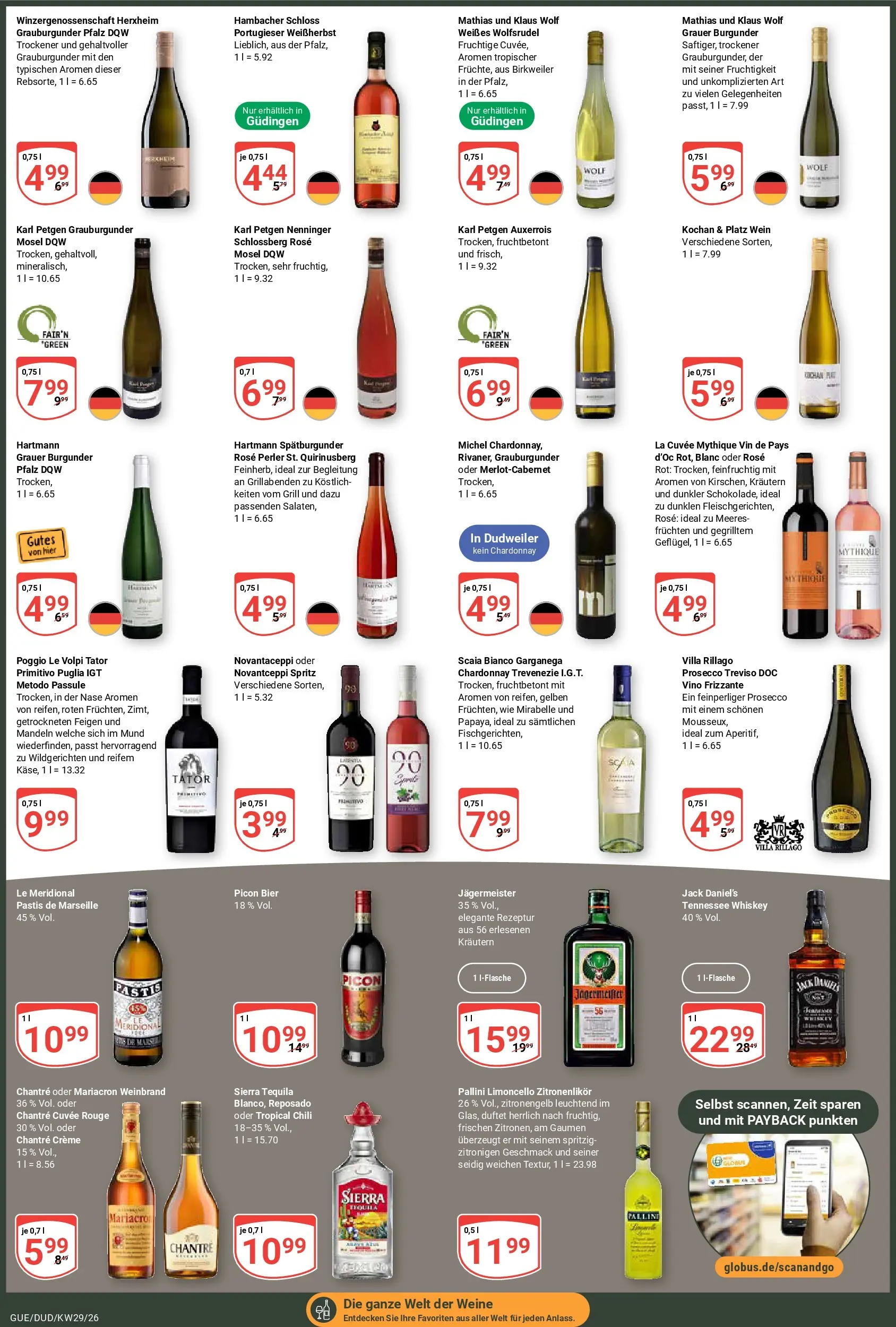 Globus Prospekt Saarbrücken-Dudweiler (ab 13.07.2026) » Angebote online | Seite: 3 | Produkte: Grill, Jack Daniel's, Limoncello, Whiskey