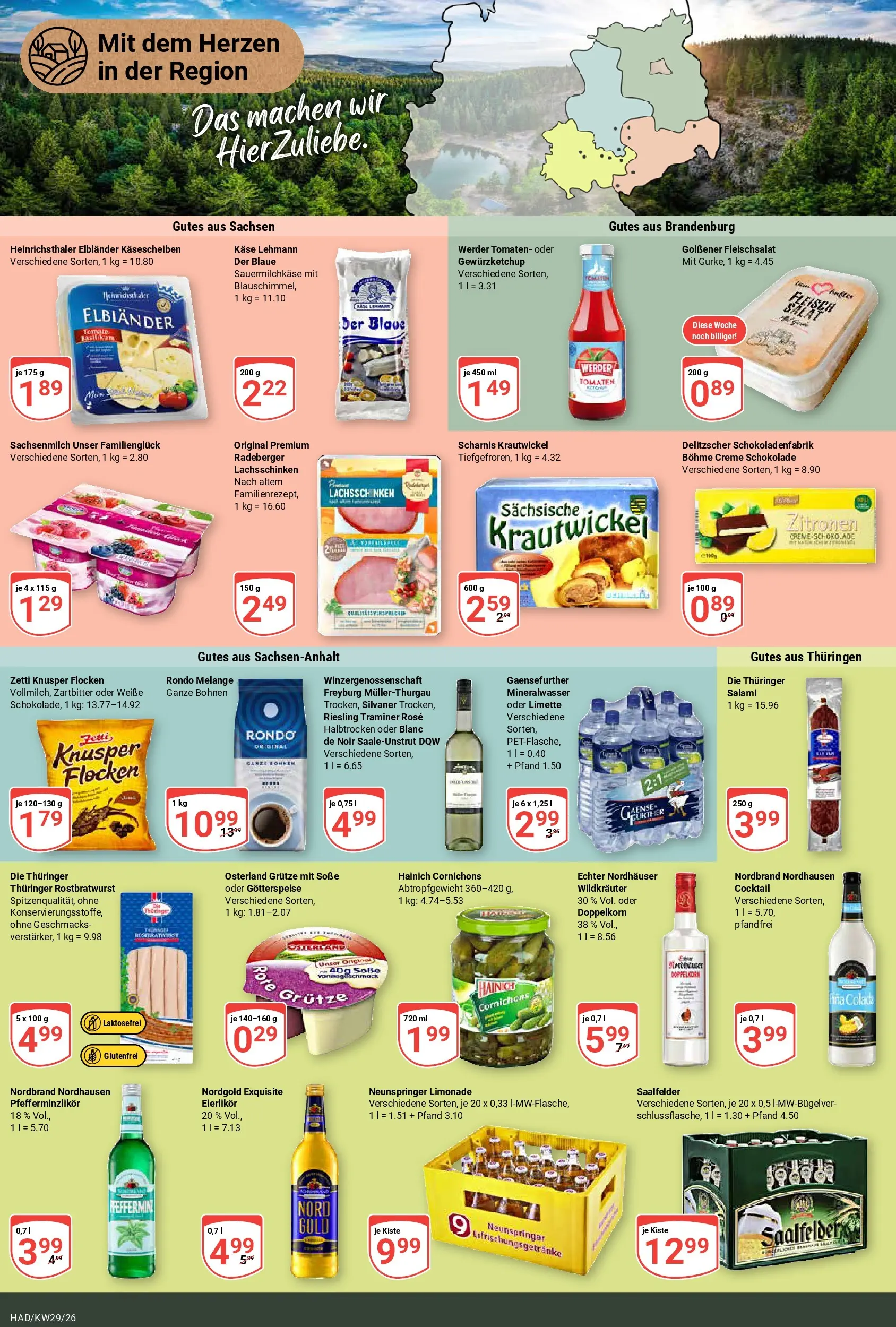 Globus Prospekt Halle (saale) (ab 13.07.2026) » Angebote online | Seite: 14 | Produkte: Soße, Limette, Salami, Flocken