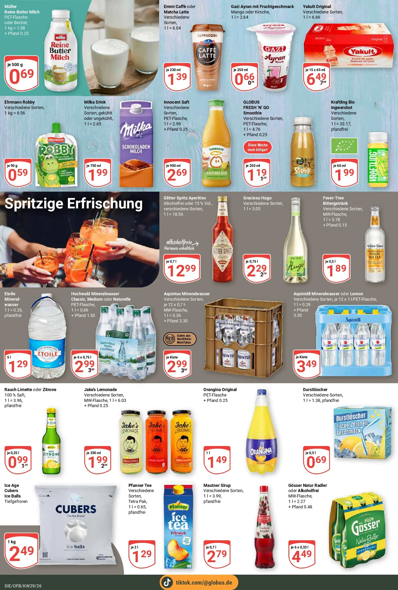 Globus Prospekt Siegen (ab 13.07.2026) » Angebote online | Seite: 10 | Produkte: Milka, Mango, Pfirsich, Hugo