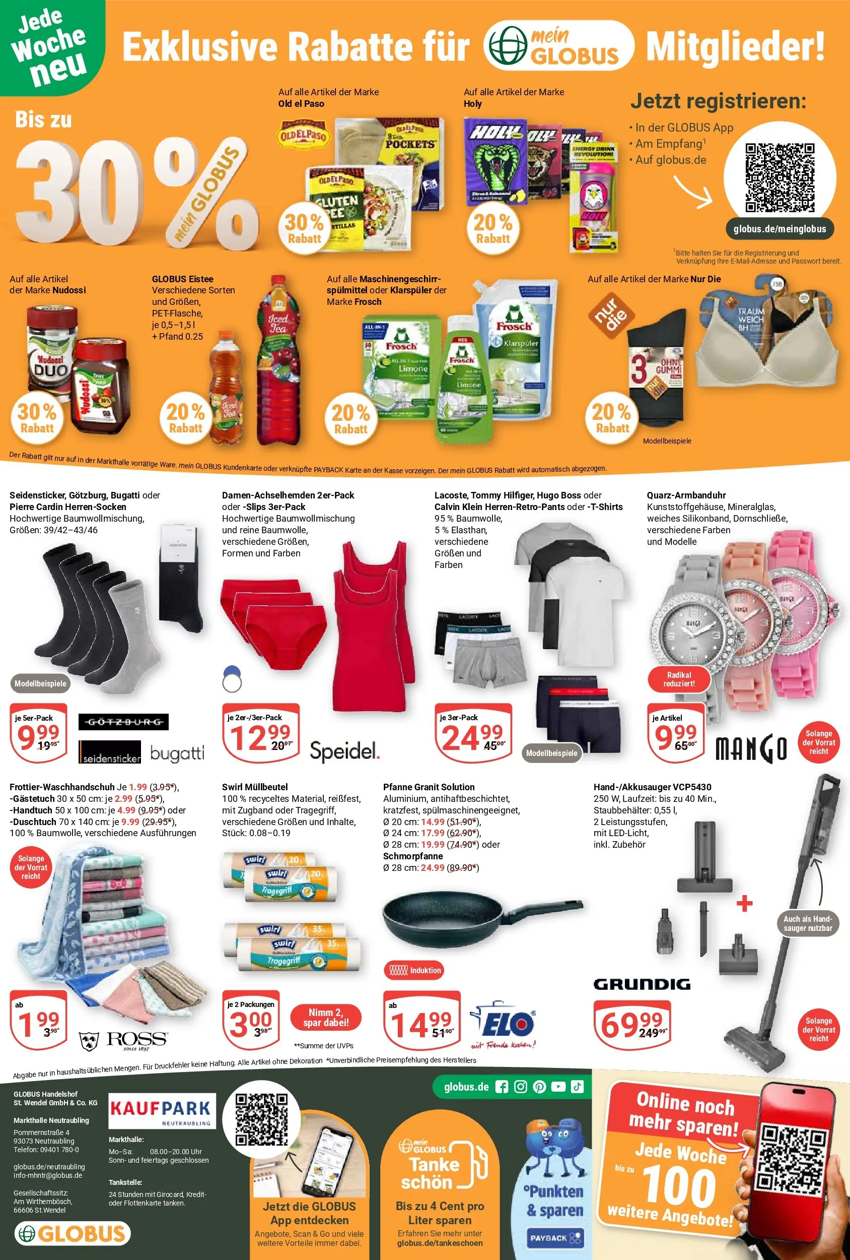 Globus Prospekt Neutraubling (ab 13.07.2026) » Angebote online | Seite: 25 | Produkte: Energy, Fisch, Klarspüler, Mango