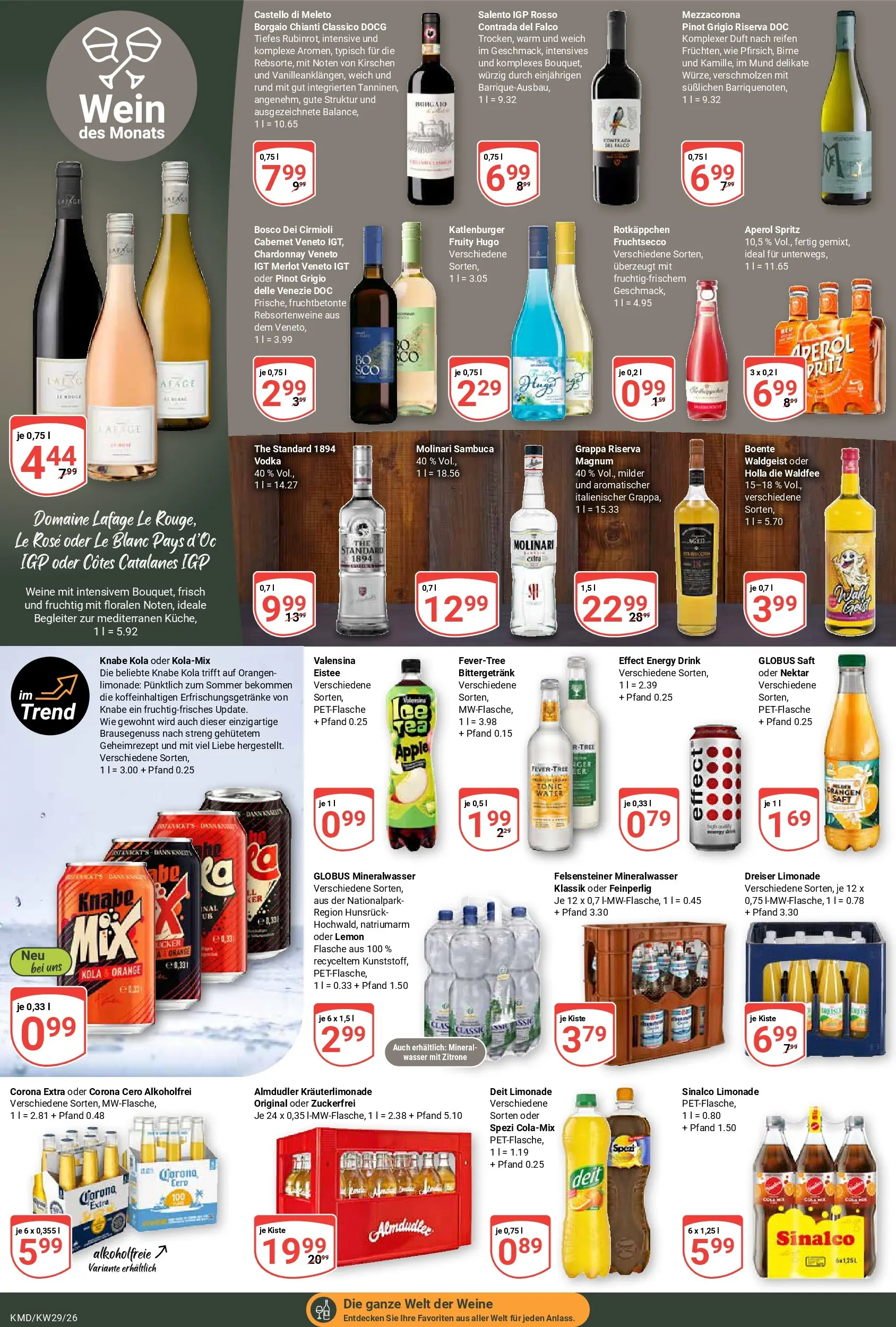 Globus Prospekt Köln (ab 13.07.2026) » Angebote online | Seite: 22 | Produkte: Duft, Limonade, Apple, Fruchtsecco