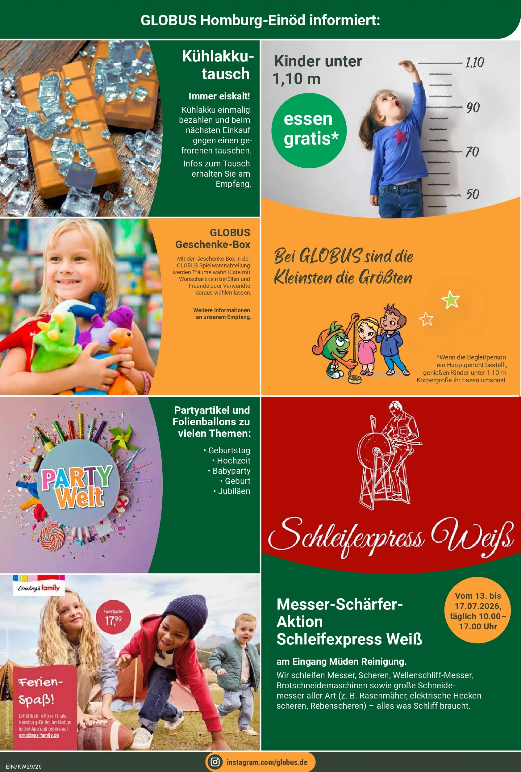 Globus Prospekt Homburg-Einöd (ab 13.07.2026) » Angebote online | Seite: 23 | Produkte: Sweatjacke, Uhr