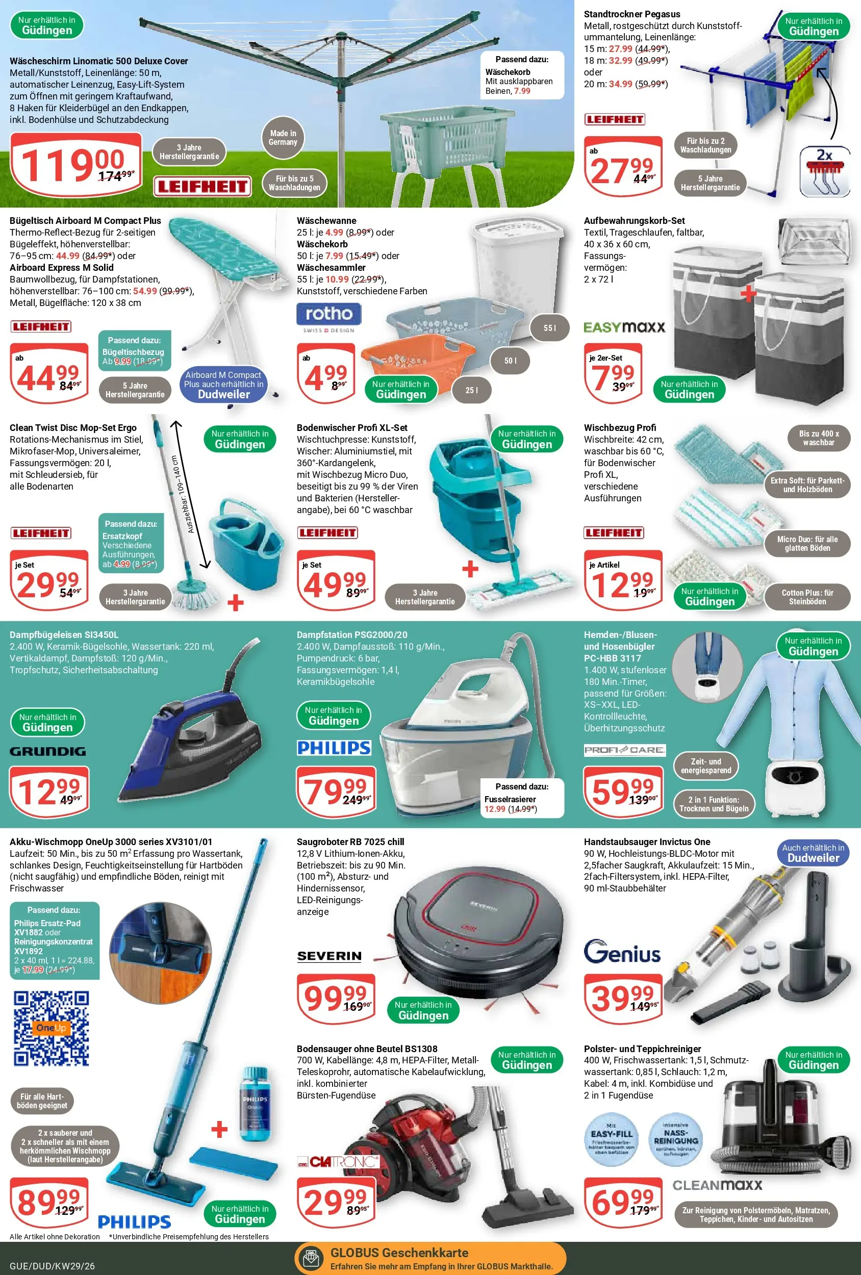 Globus Prospekt Saarbrücken-Dudweiler (ab 13.07.2026) » Angebote online | Seite: 25 | Produkte: Kabel, Philips, Kleiderbügel