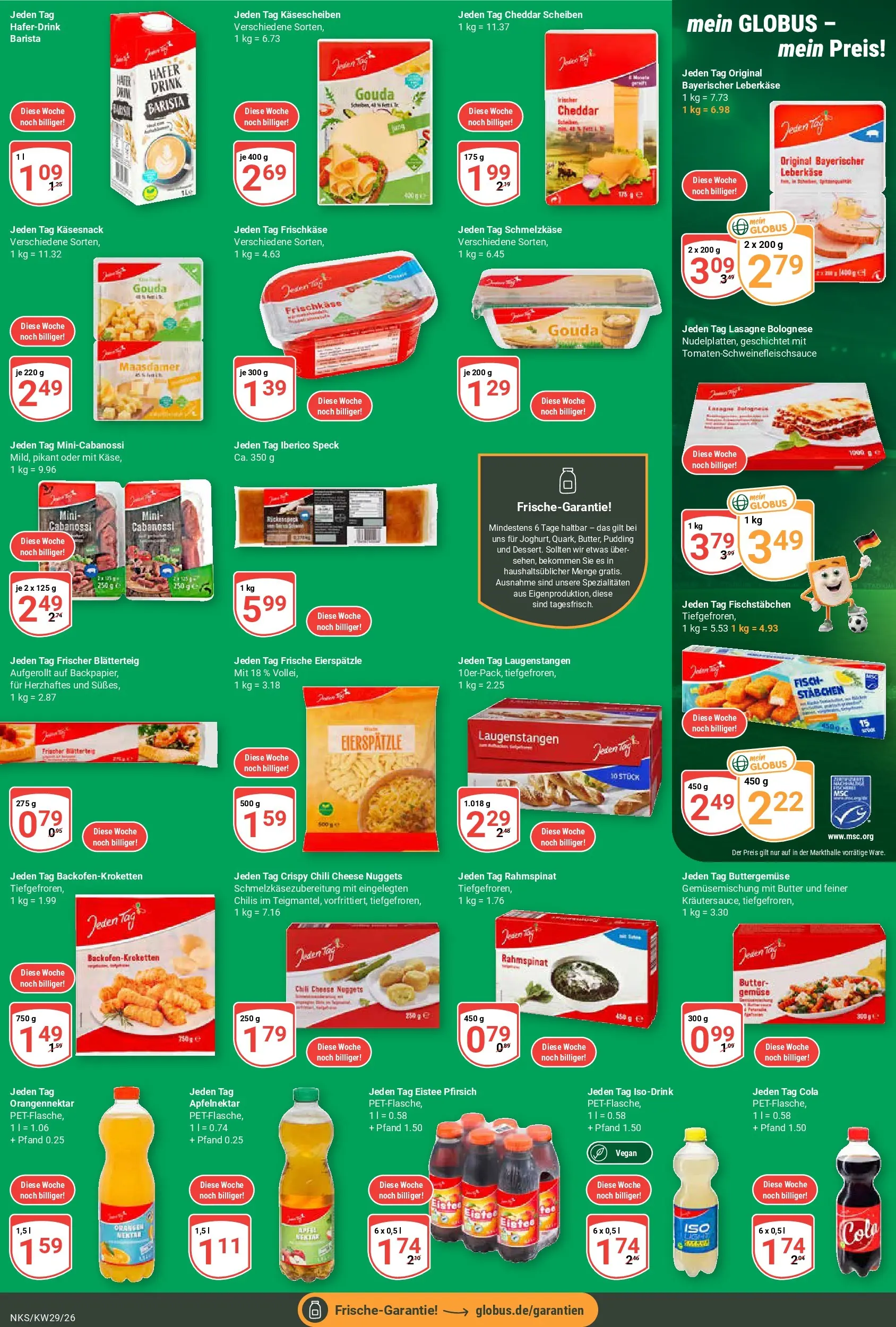 Globus Prospekt Neunkirchen (ab 13.07.2026) » Angebote online | Seite: 7 | Produkte: Butter, Gouda, Fisch, Backofen
