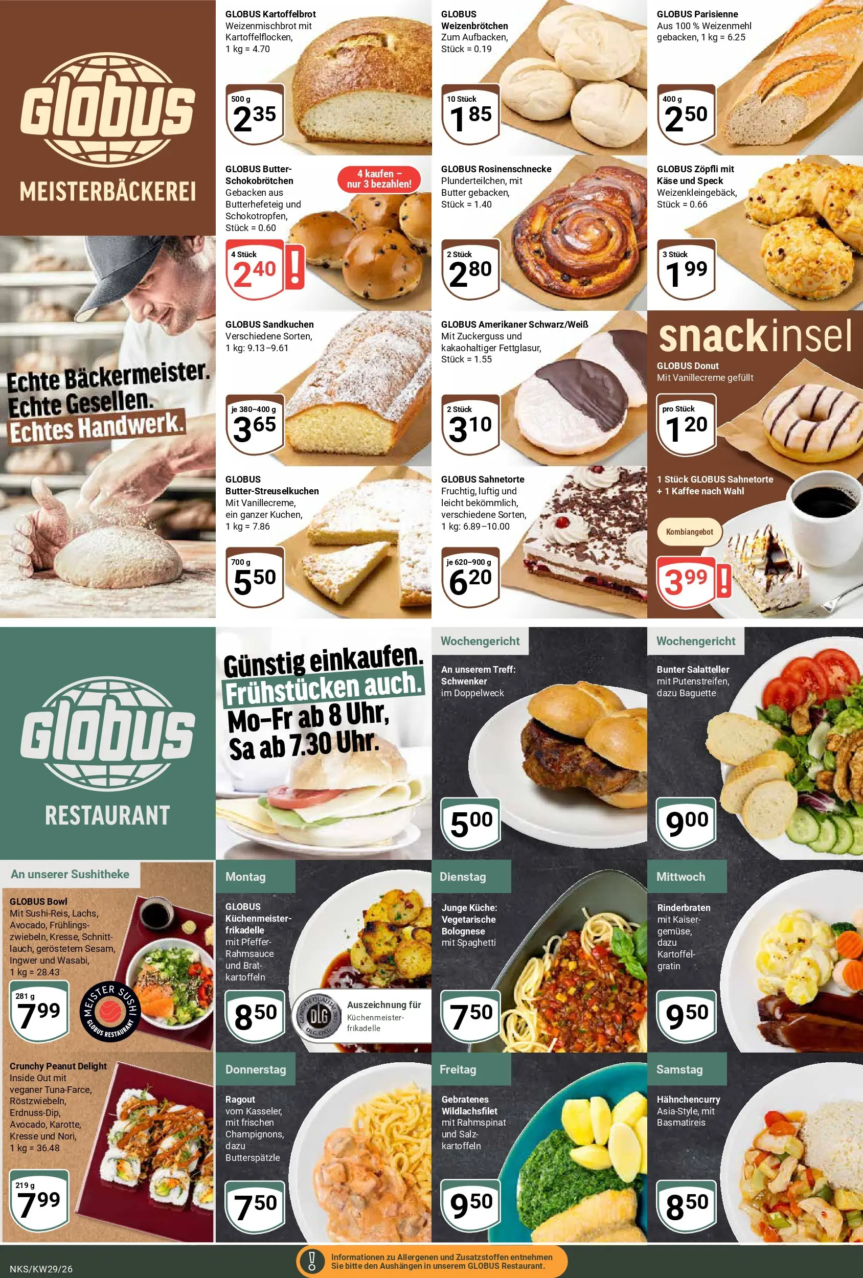 Globus Prospekt Neunkirchen (ab 13.07.2026) » Angebote online | Seite: 9 | Produkte: Küche, Salz, Pfeffer, Uhr