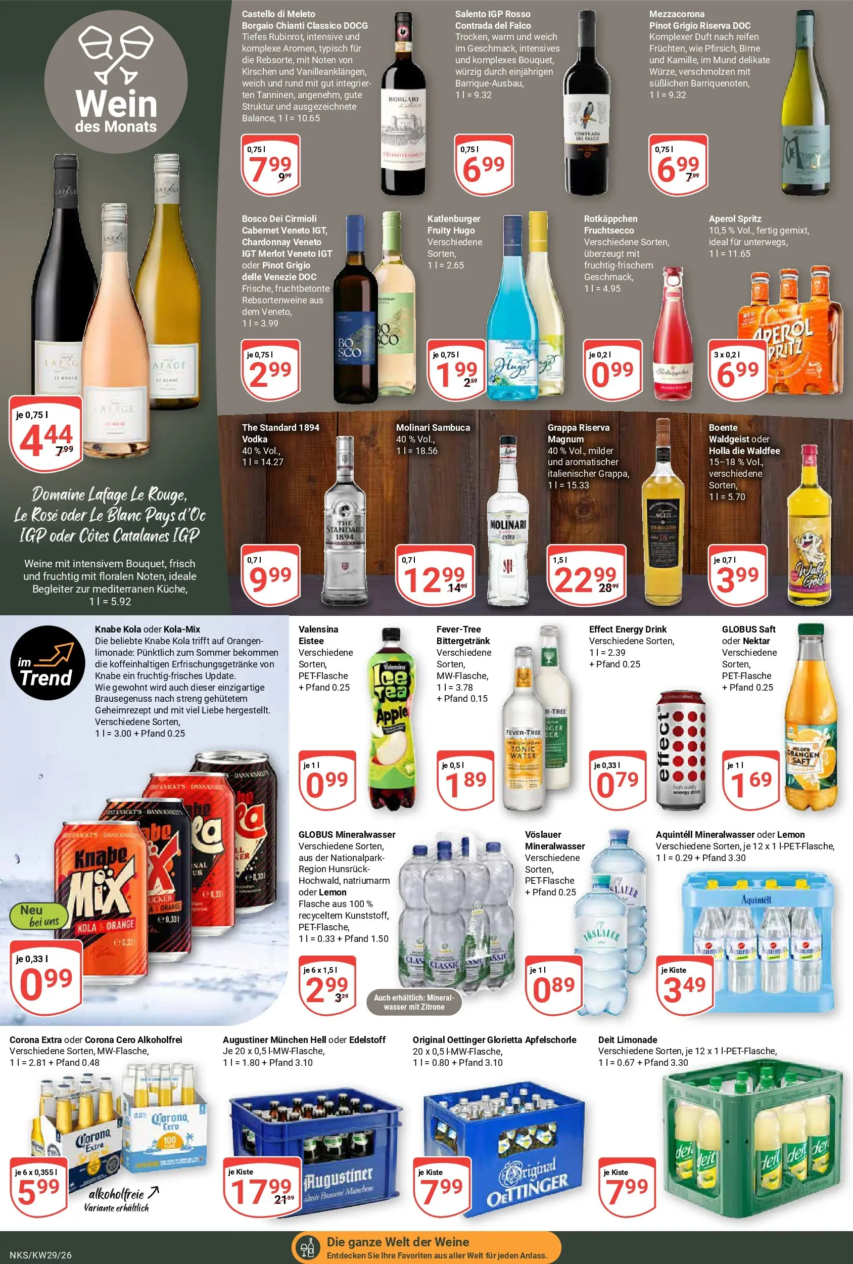 Globus Prospekt Neunkirchen (ab 13.07.2026) » Angebote online | Seite: 17 | Produkte: Duft, Mineralwasser, Rotkäppchen, Vodka