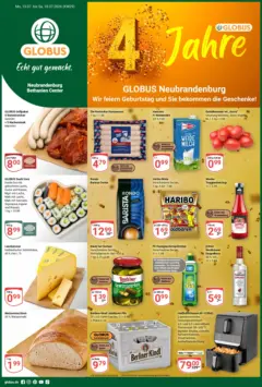 Globus Prospekt Neubrandenburg ab 13.07.2026 gültig