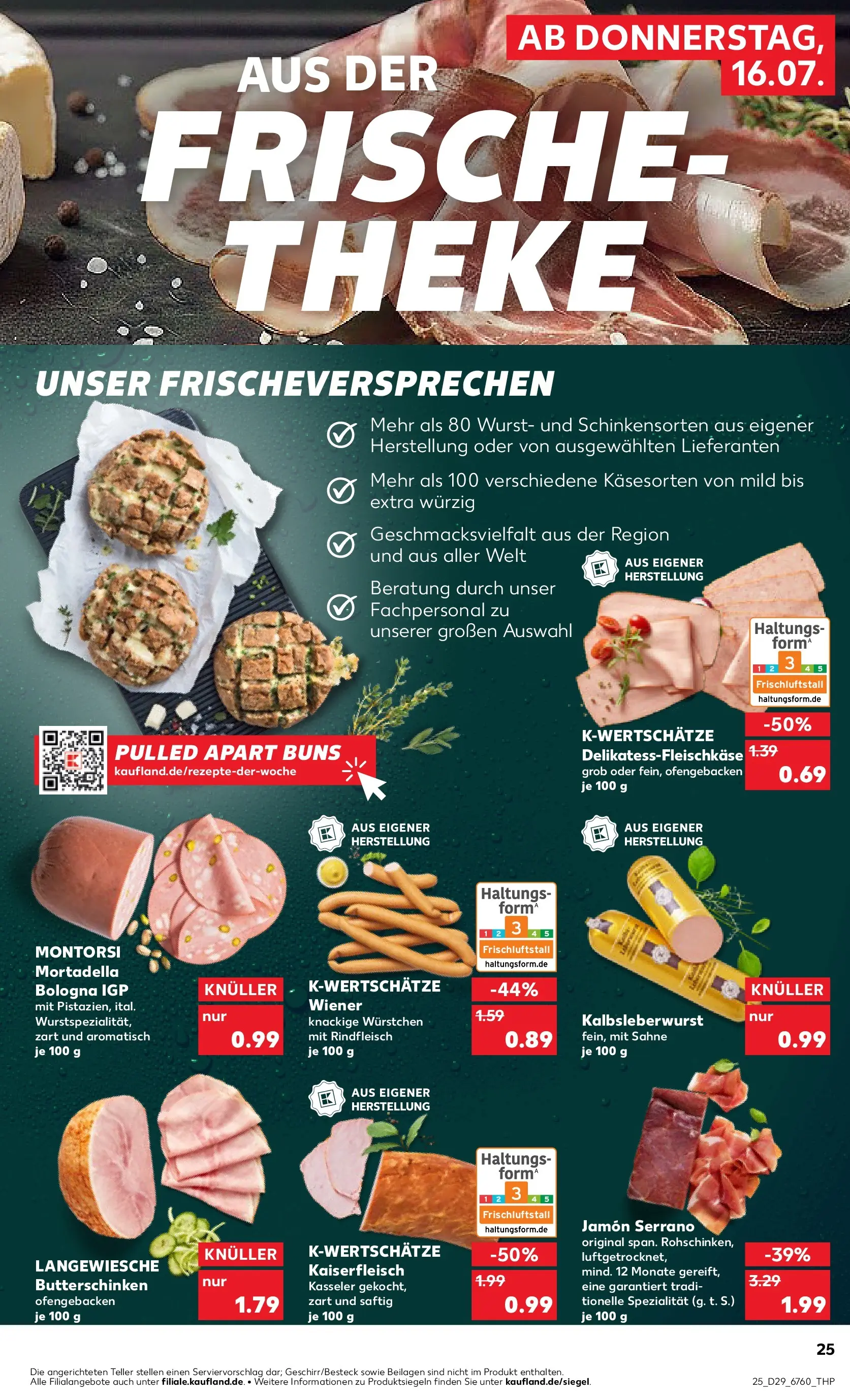 Prospekt Kaufland ab 13.07.2026 ยป Angebote und Werbung Online | Seite: 34 | Produkte: Theke, Wurst, Rindfleisch, Sahne Prospekt Kaufland ab 13.07.2026 ยป Angebote Online zum Blรคttern | Seite: 34 | Produkte: Theke, Wurst, Rindfleisch, Sahne